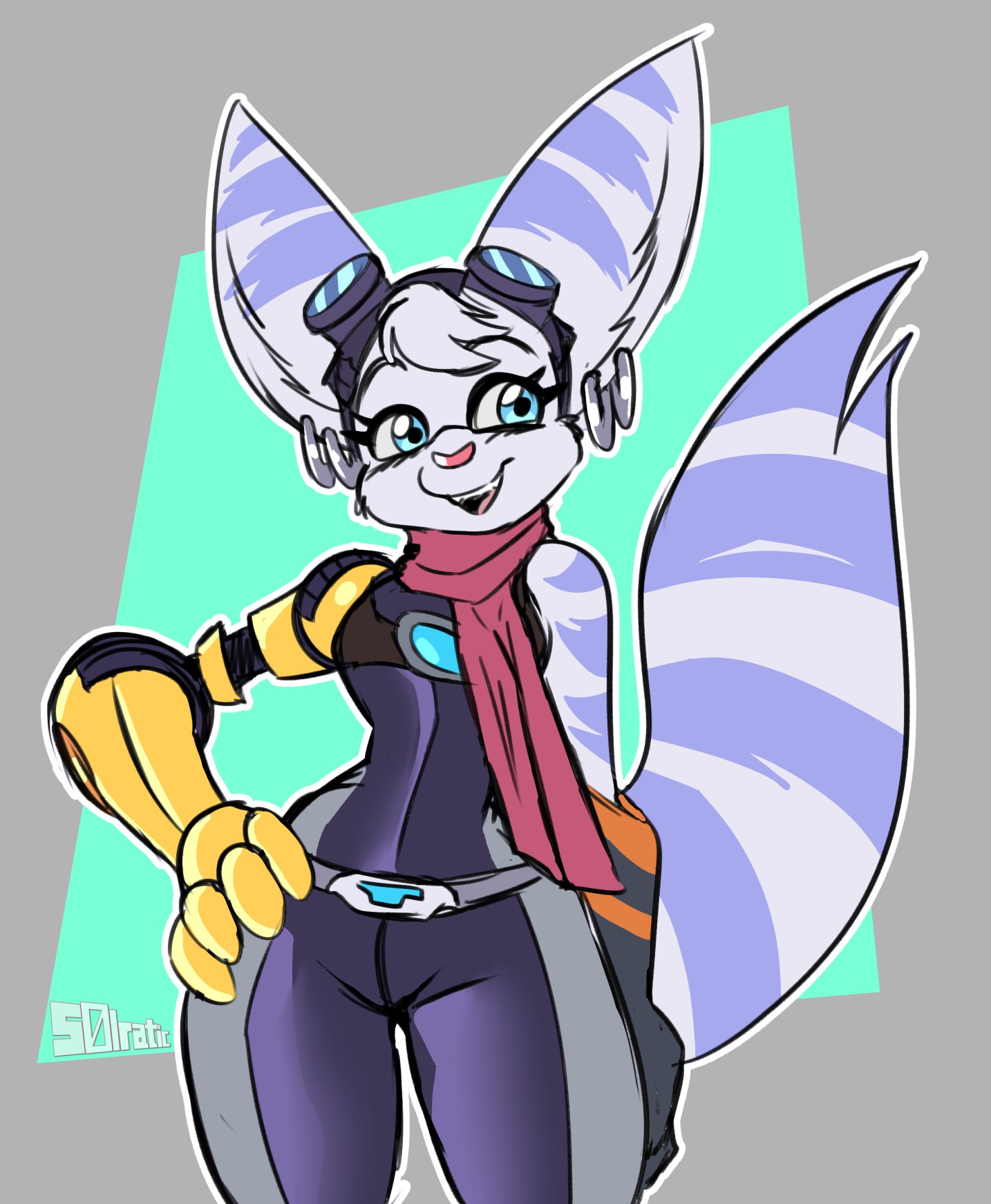 Rivet sketch - By @solratic on Itaku