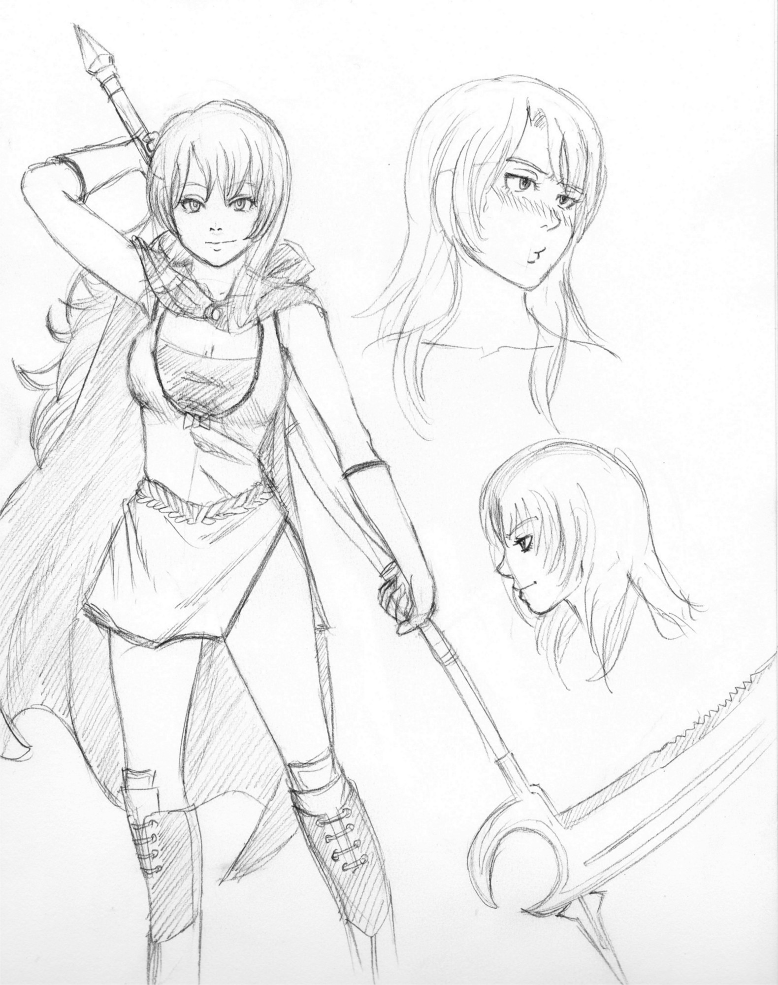 Sketch Dump 2 17 - By @nefariouswatcher on Itaku