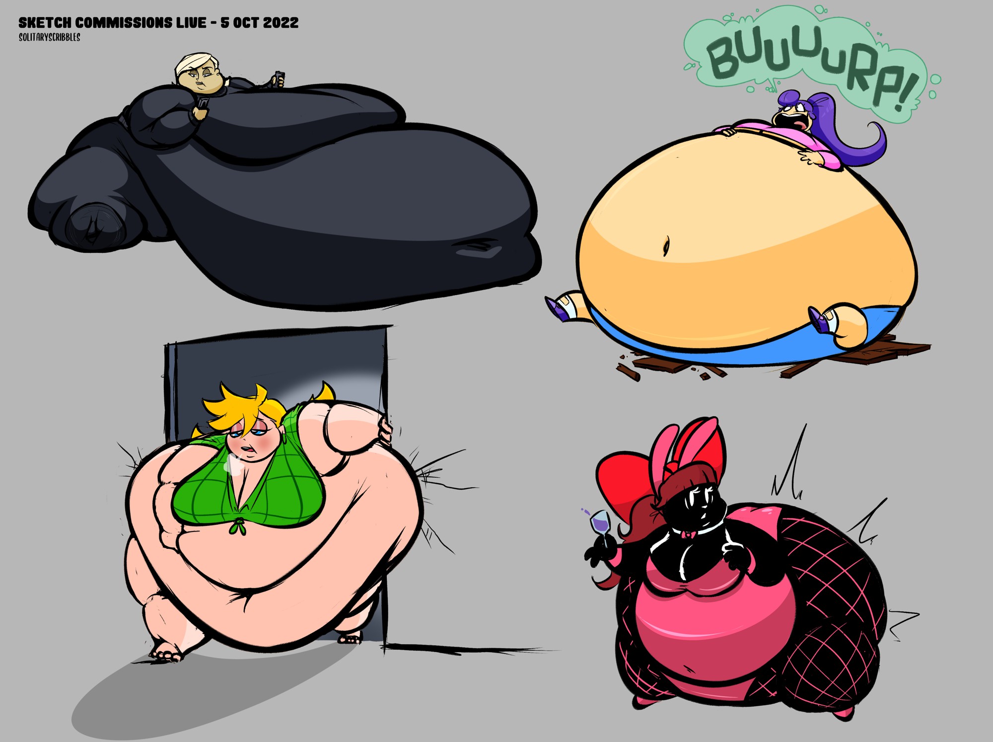 SCL - Oct 5 2022 - By @solitaryscribbles on Itaku
