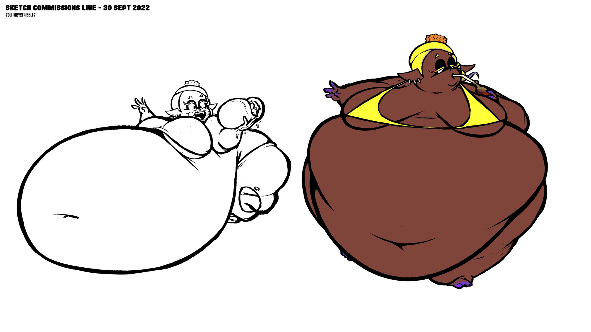 SCL - Sept 30 2022 - Page 2 - By @solitaryscribbles on Itaku