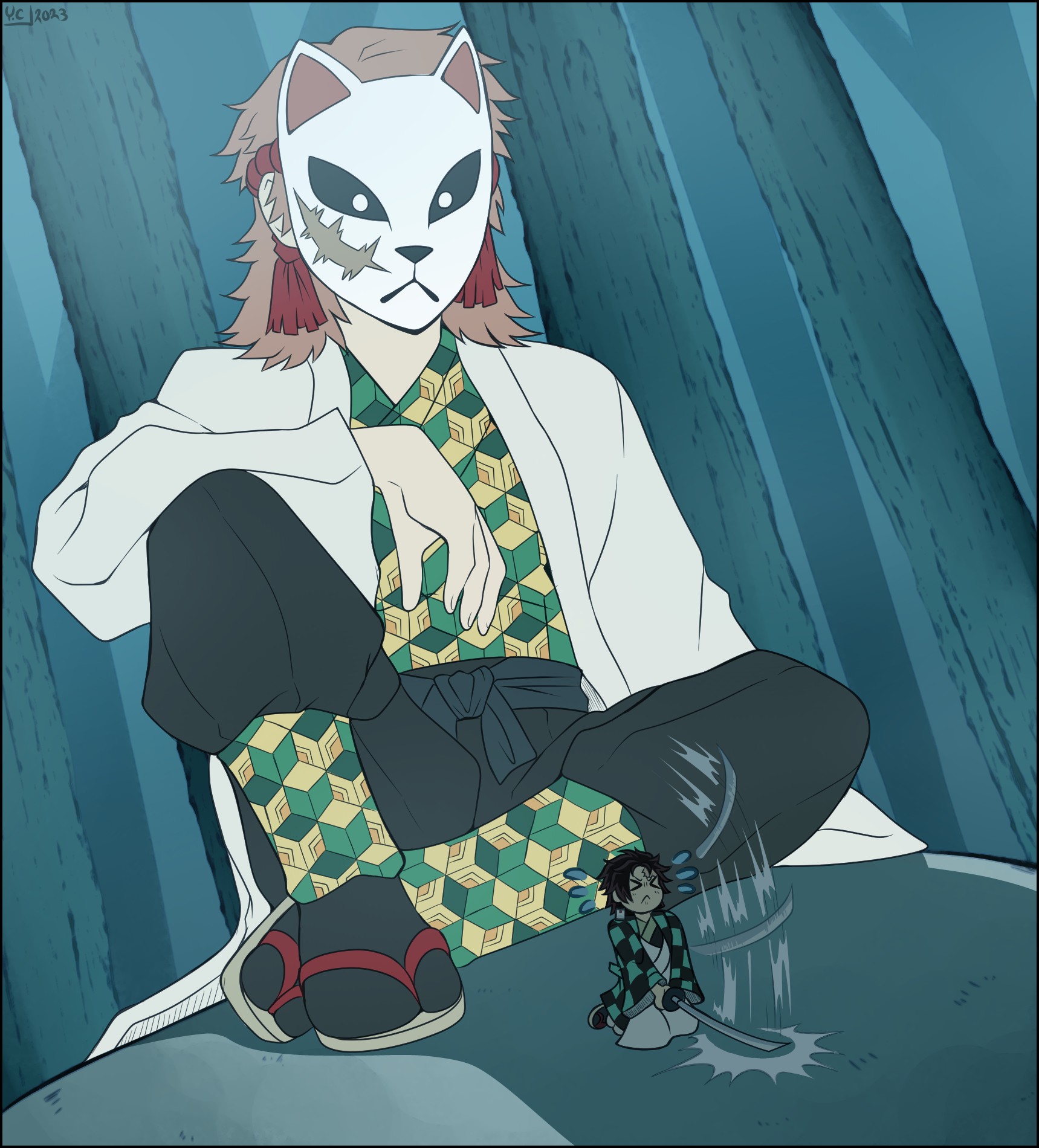Tanjiro Api Do Your Best, Tanjiro!! - By @incredibleediblecalico on Itaku