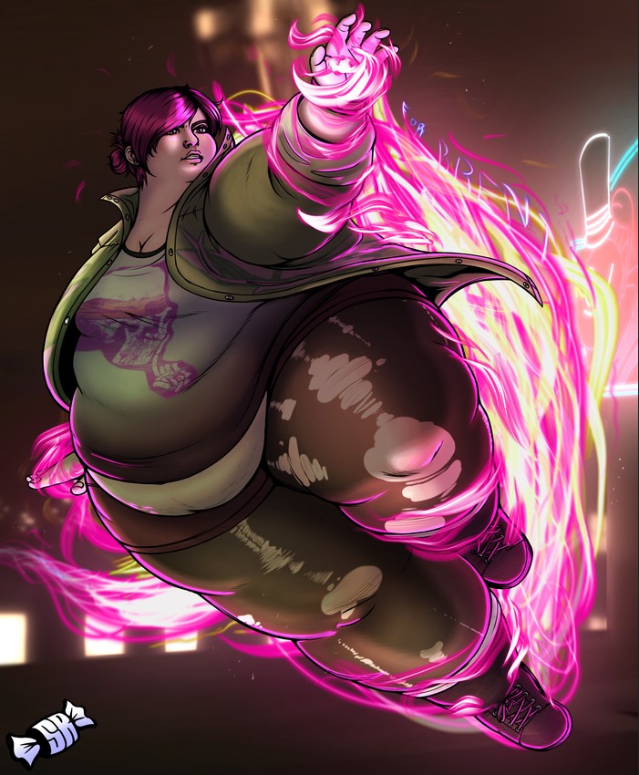 Full-Figured Fetch - By @sugarrollart on Itaku