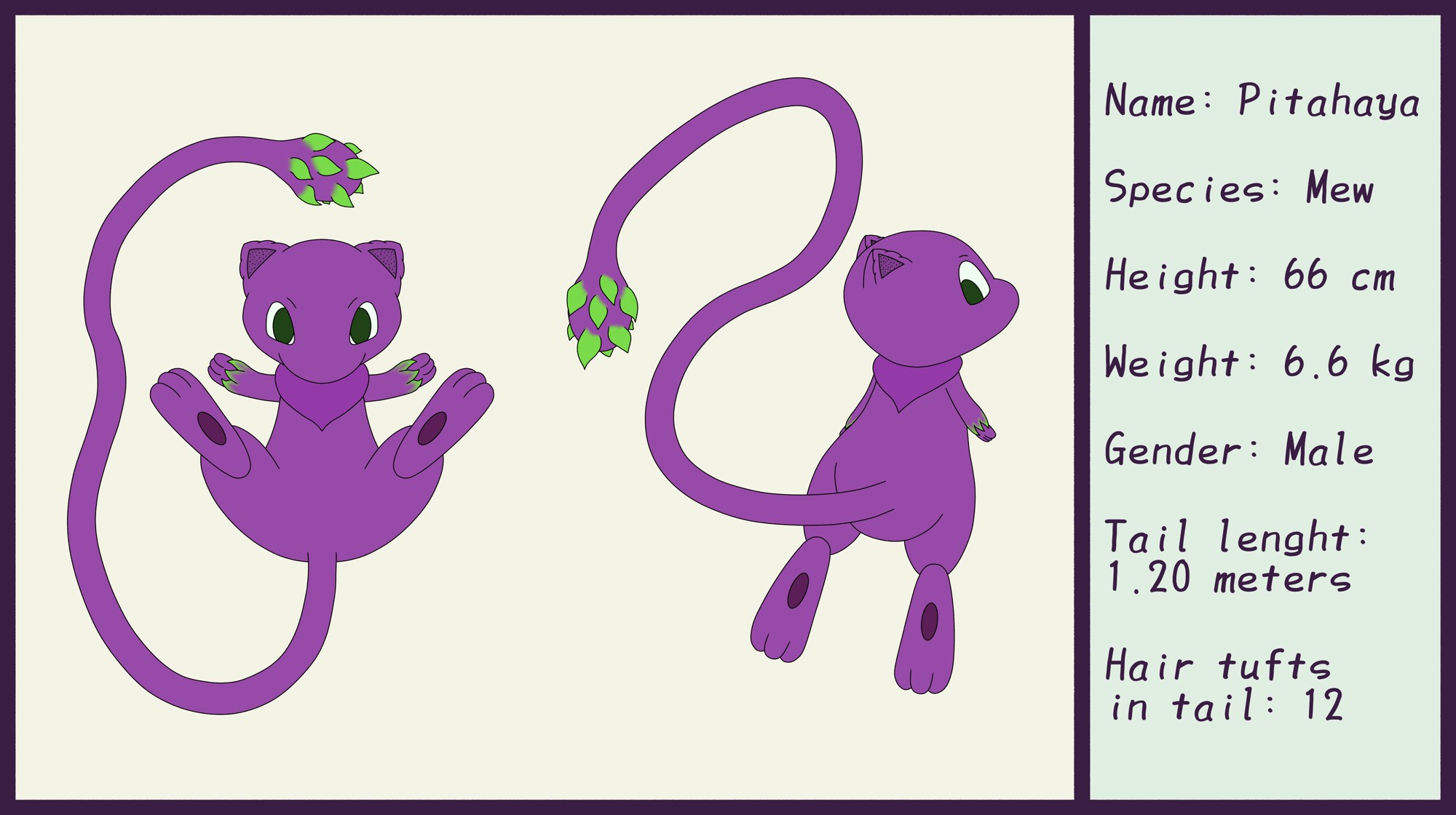 Mew Reference Pitahaya The Mew | Reference Sheet | 2023 - By @pitahaya on Itaku
