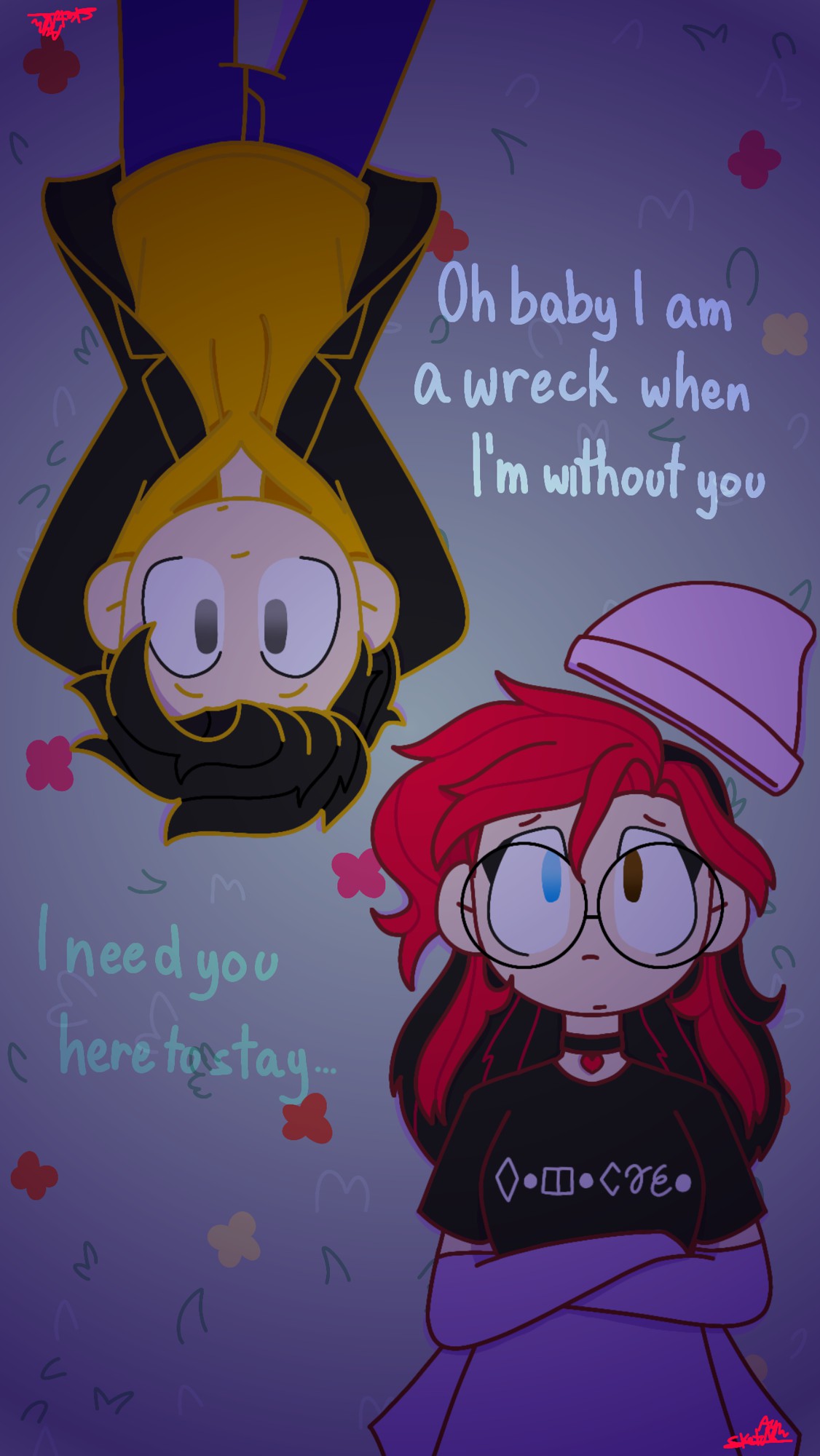 Line without a hook (... and AynSketch) w/ lyrics - By @aynsketch on Itaku