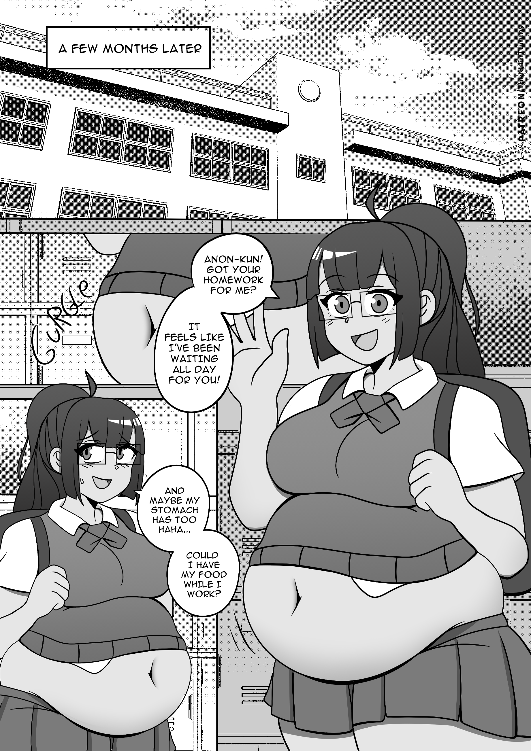 Upscaling page 3 - By @themaintummy on Itaku