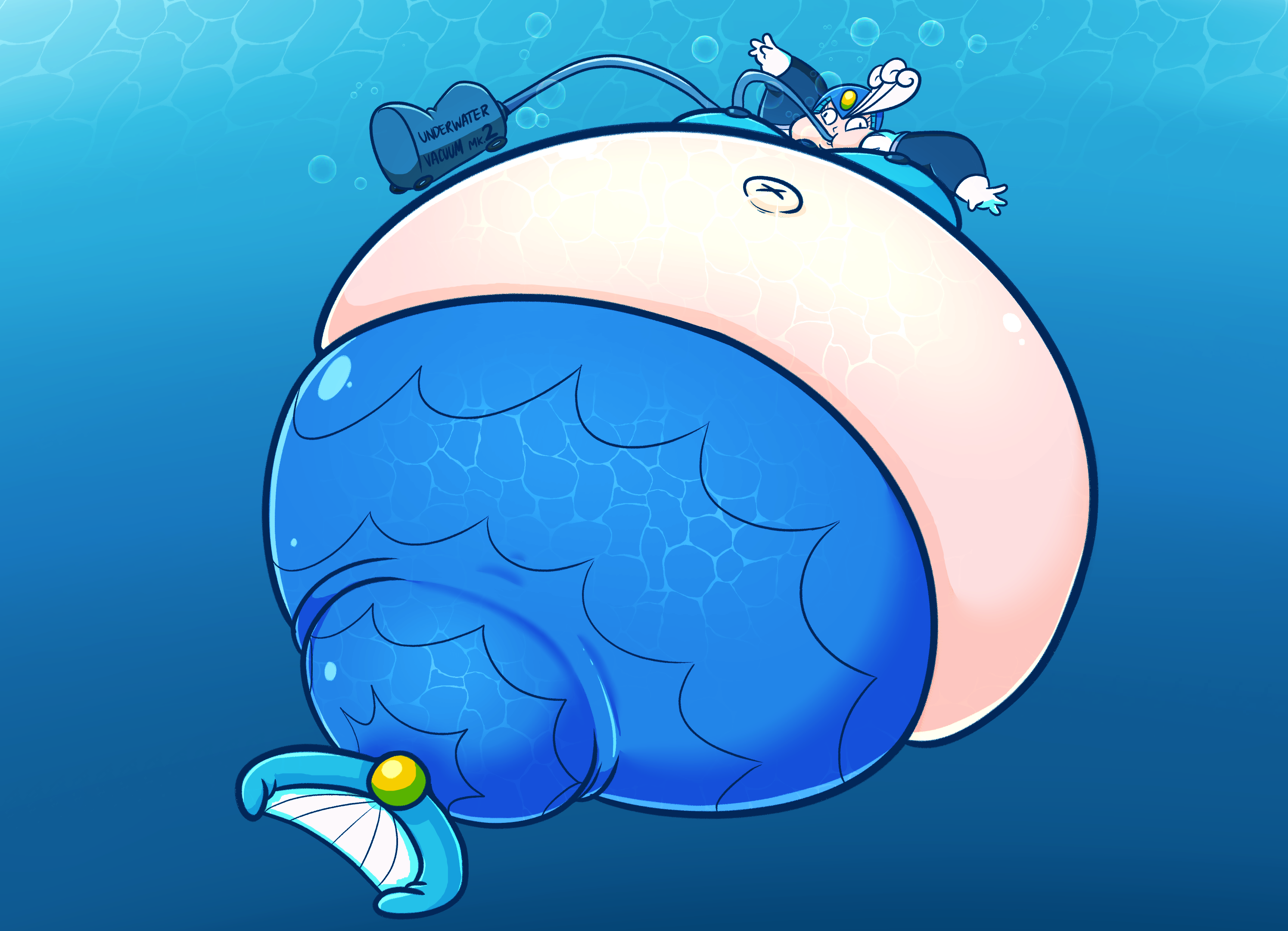 [CM] Splash n' Bash - By @solitaryscribbles on Itaku