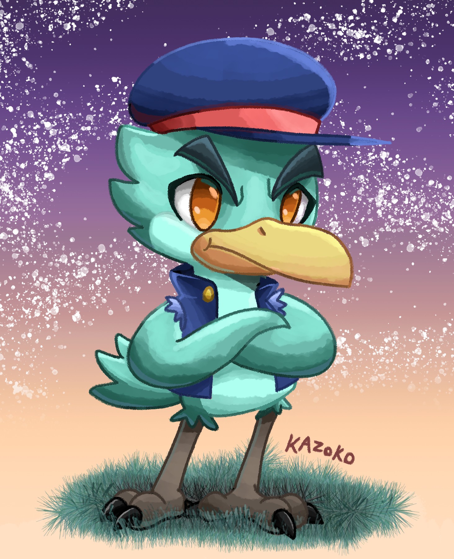 Joey Painting - By @kazoko on Itaku