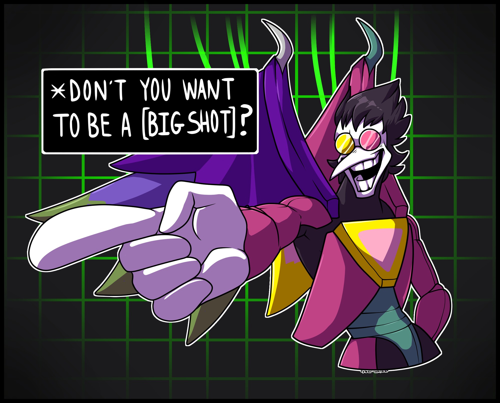 BIG SHOT - By @toby-blox on Itaku