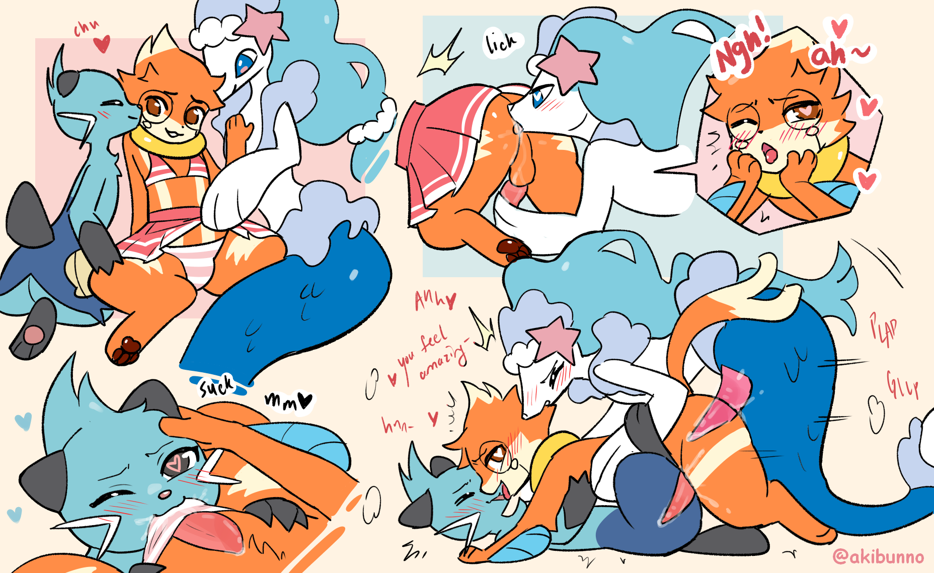 A water type Pokemon experiencing intense pleasure, drawn by crumbbui