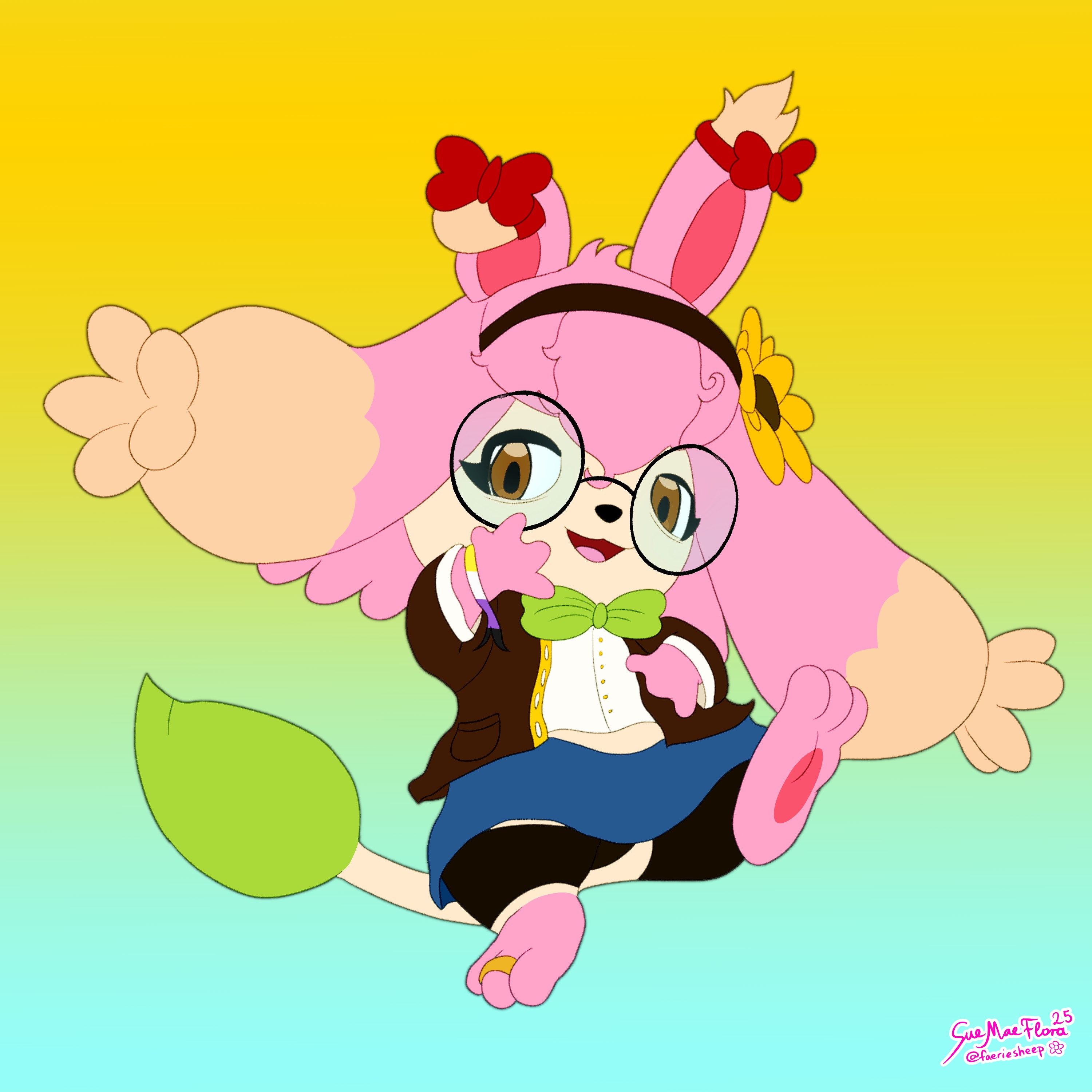 More Than Just Pals Flopie - By @faeriesheep on Itaku
