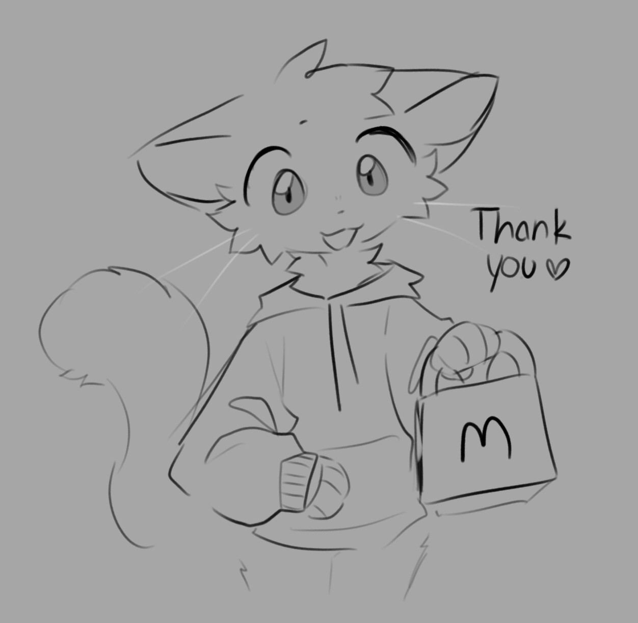 Maccas | Goobysart (thank-you gift) - By @fudgepop01 on Itaku