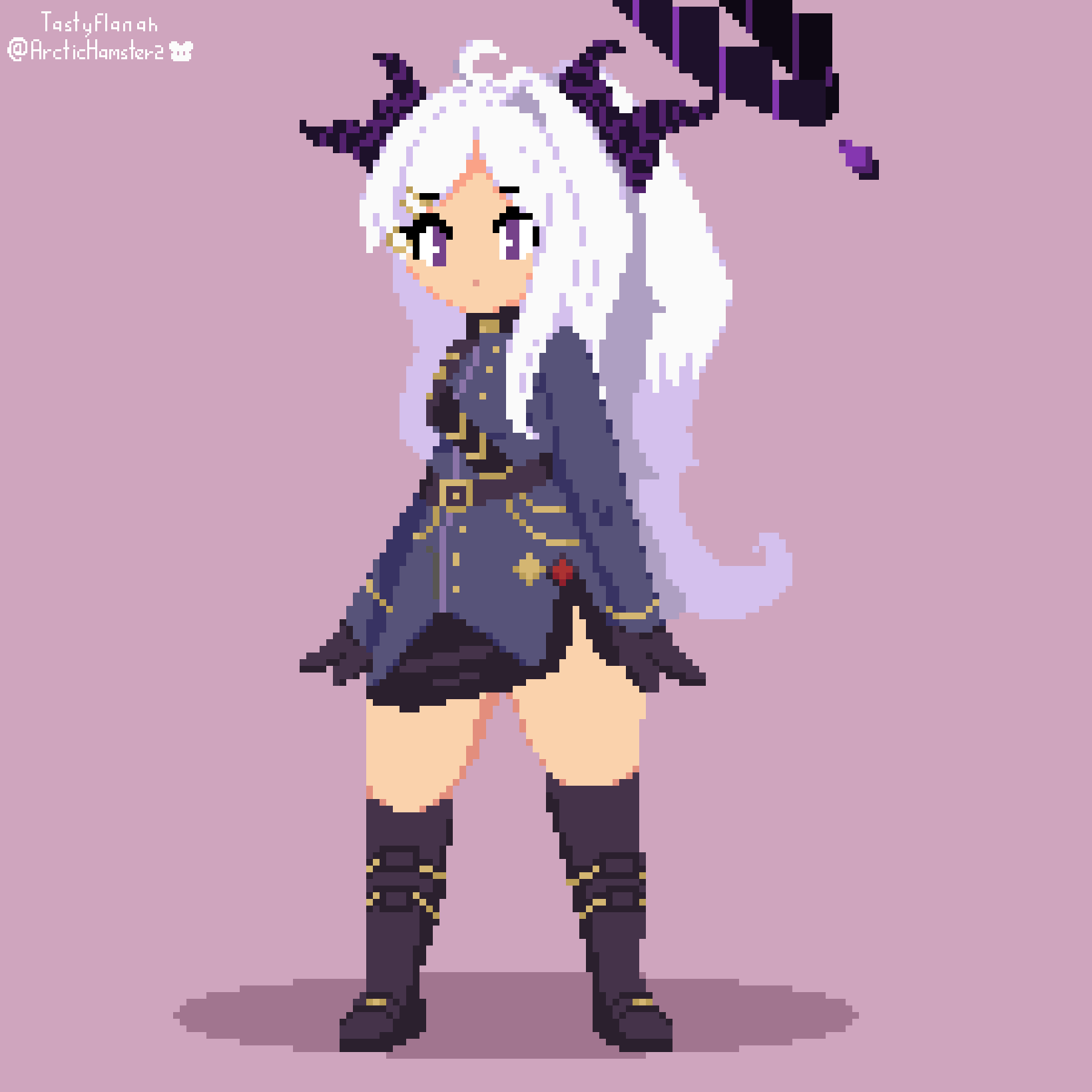Hina - By @tastyflan on Itaku