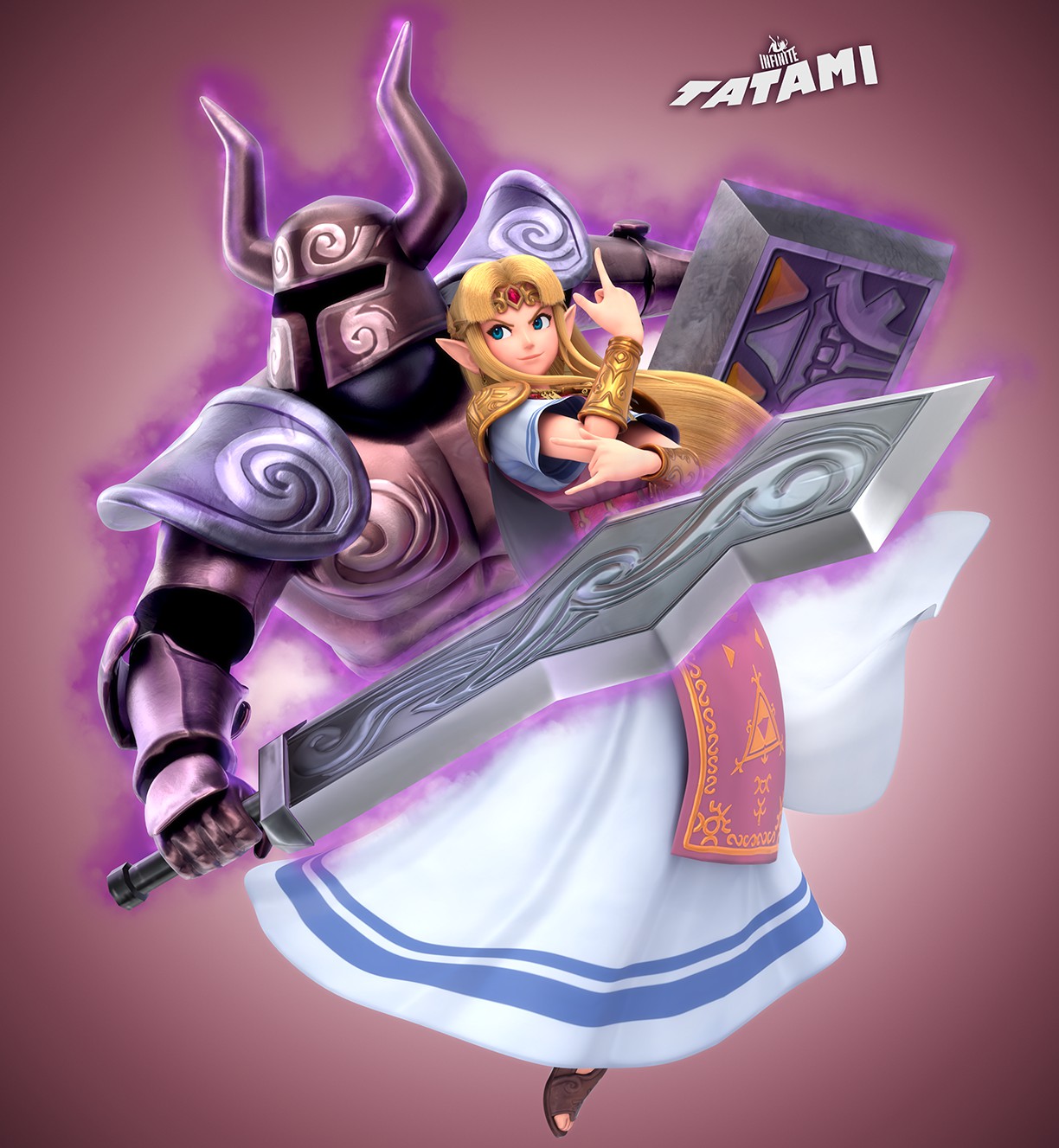 [Old] STAND MASTER: ZELDA - By @tatami on Itaku