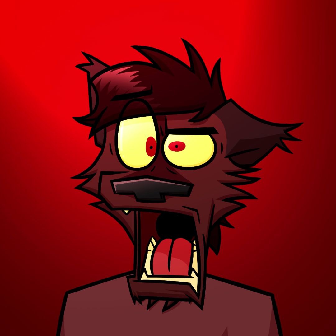 Jaw drop (animated) By domidark on Itaku