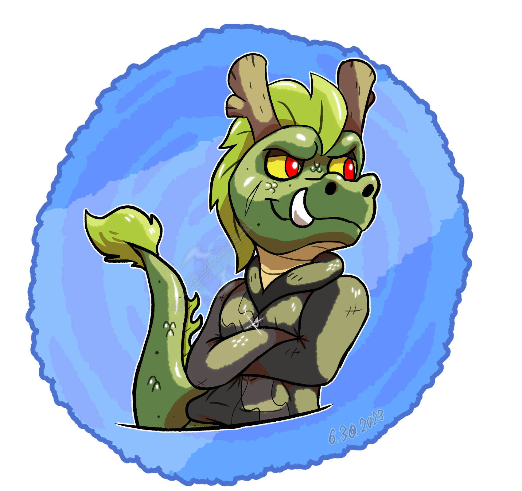 Kane Bust 6 30 2023| [COMM] 1 - By @blizzate on Itaku