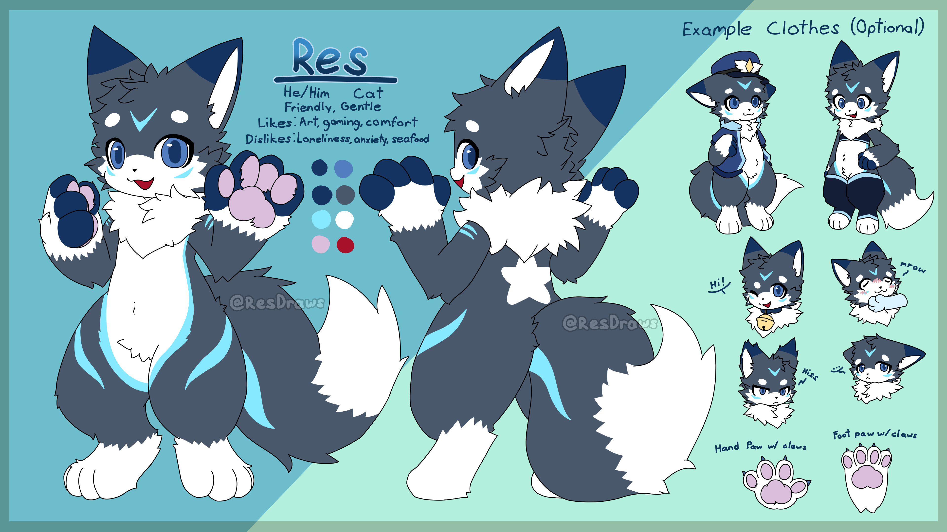 Res Ref Sheet - By @terukemo on Itaku