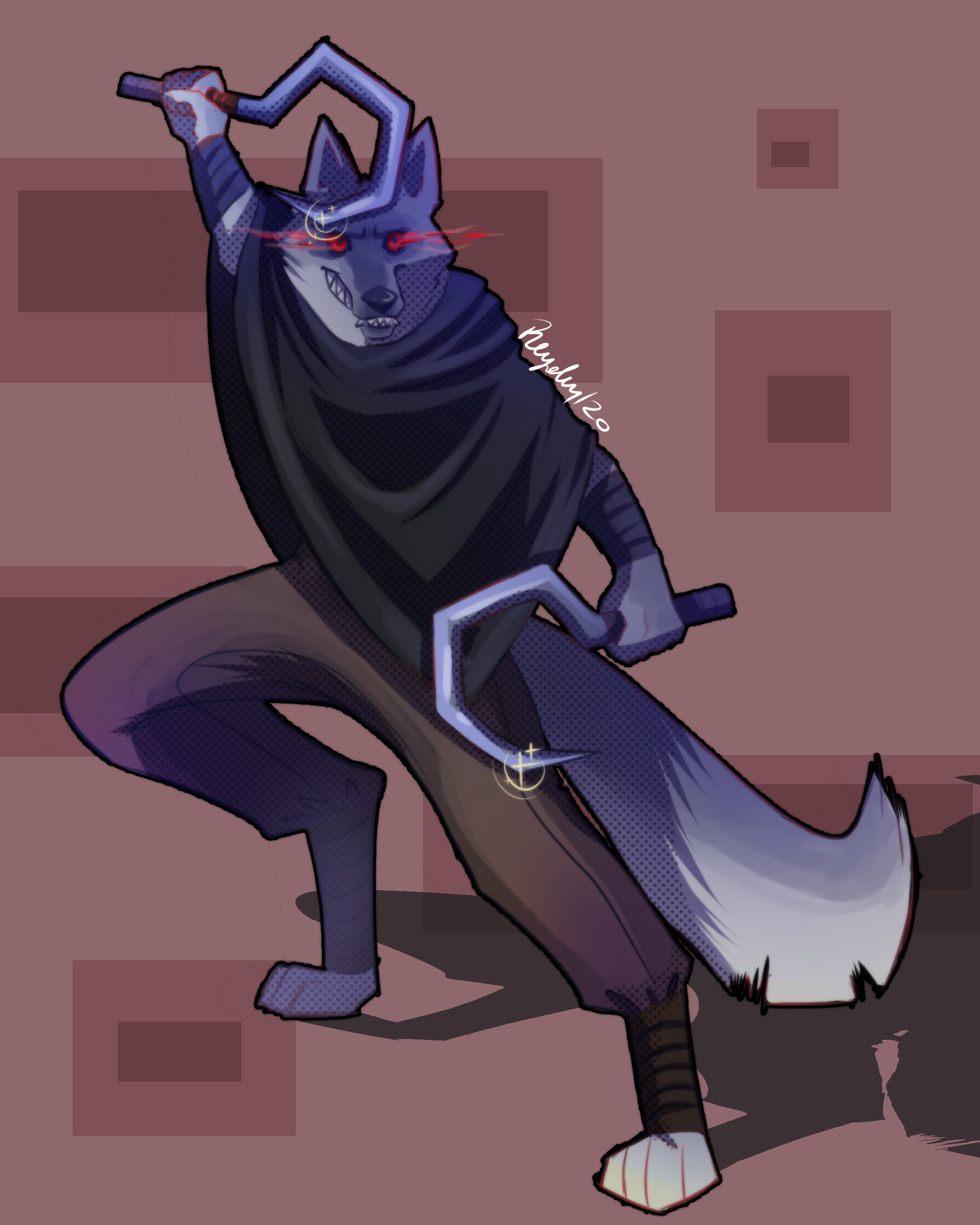 La muerte 0w0 - By @alien_genus on Itaku