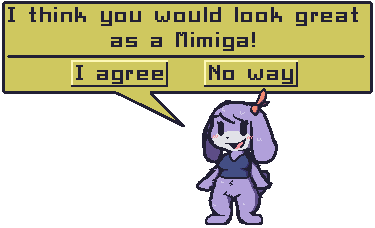Mimiga Window Assistant - By @oagoner on Itaku