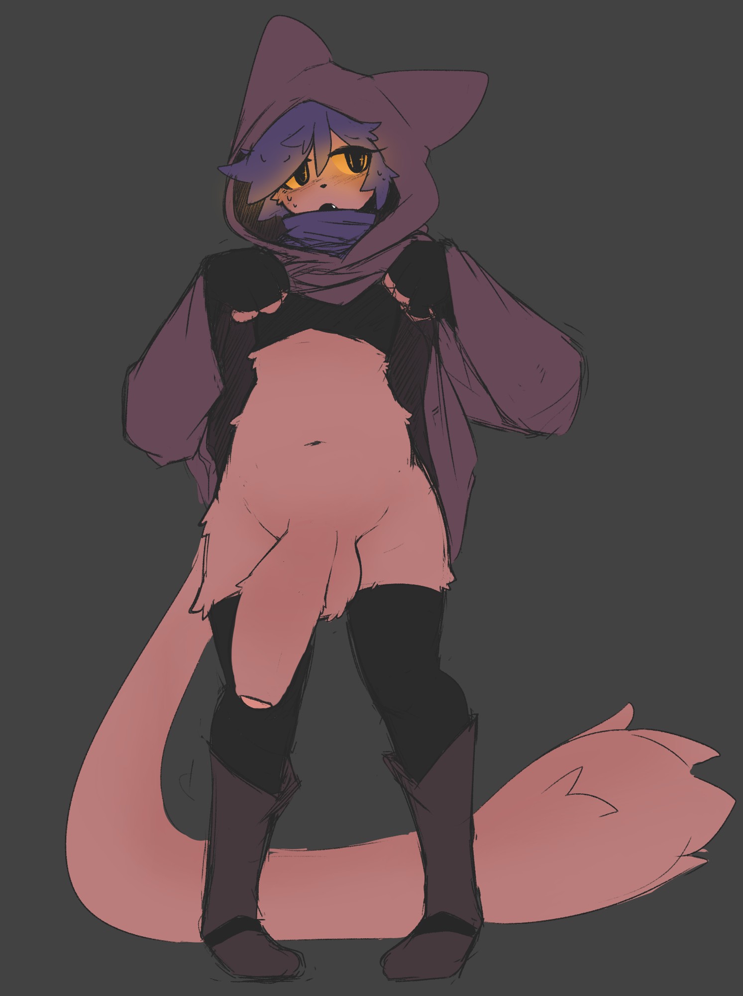 Niko’s ears reacting to the intimate atmosphere