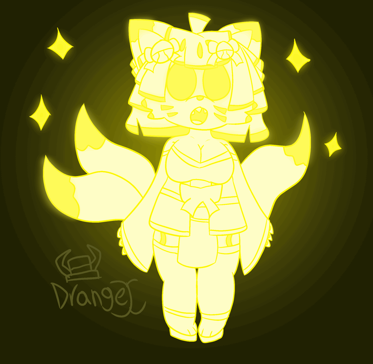 nyomi shining - By @drangei on Itaku