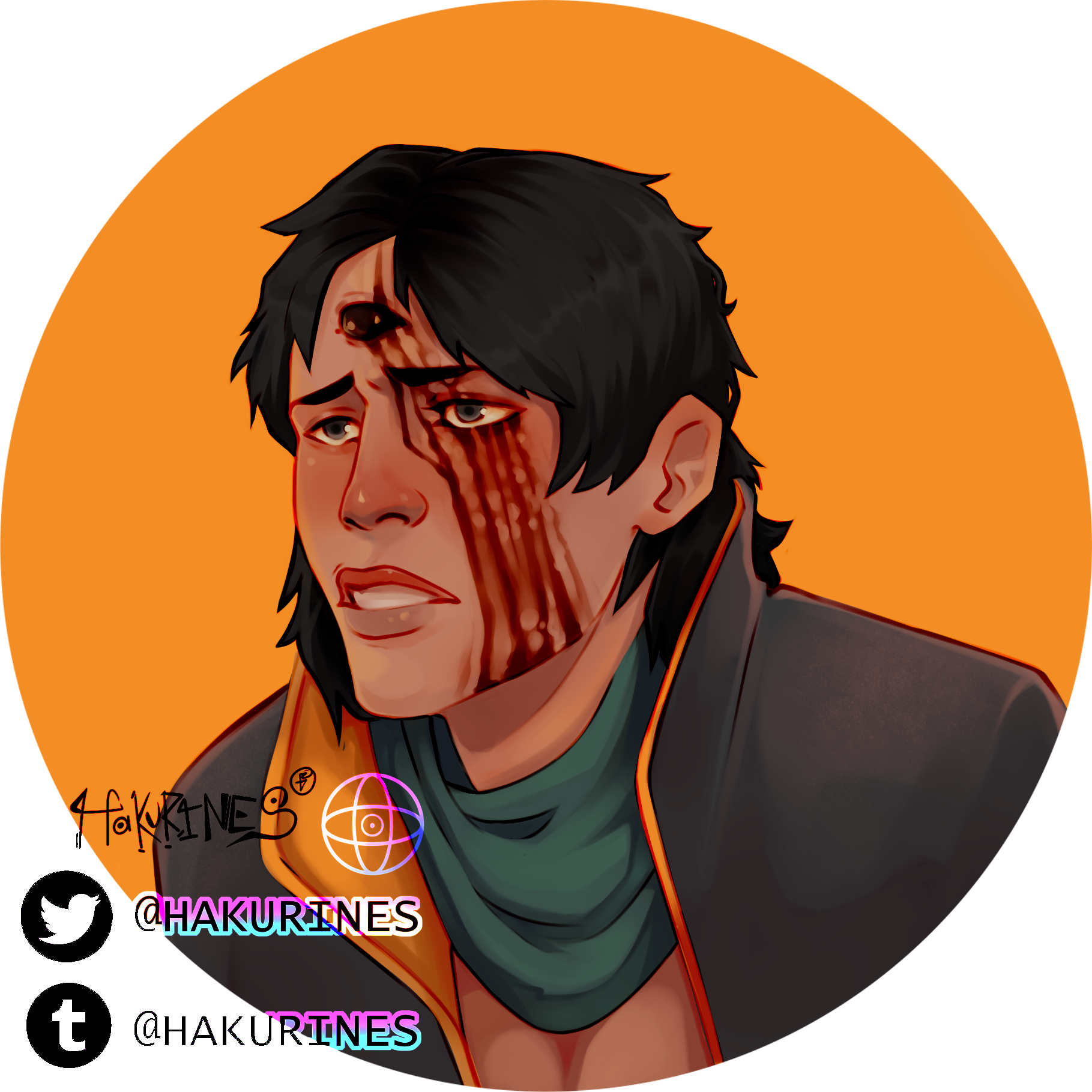 icon commission done 4 - By @hakurines on Itaku