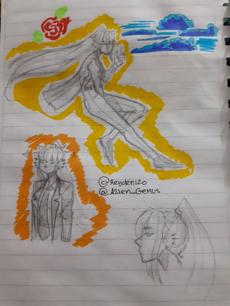1) Smart suit - By @alien_genus on Itaku
