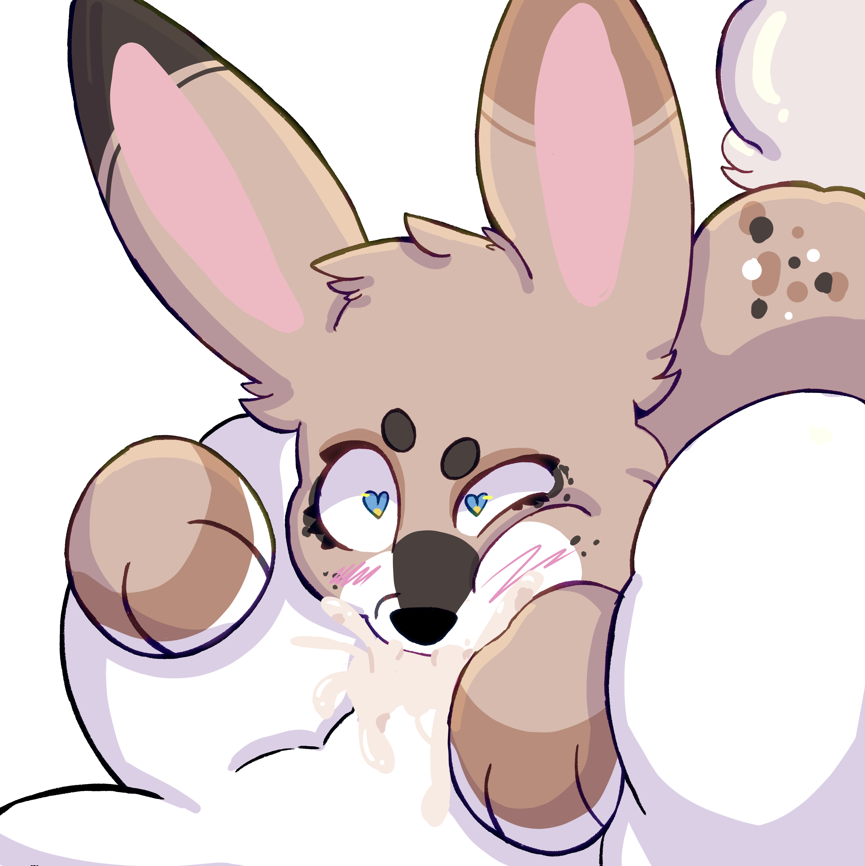 Pidge mouth knotting 2 - By @strawbvixen on Itaku