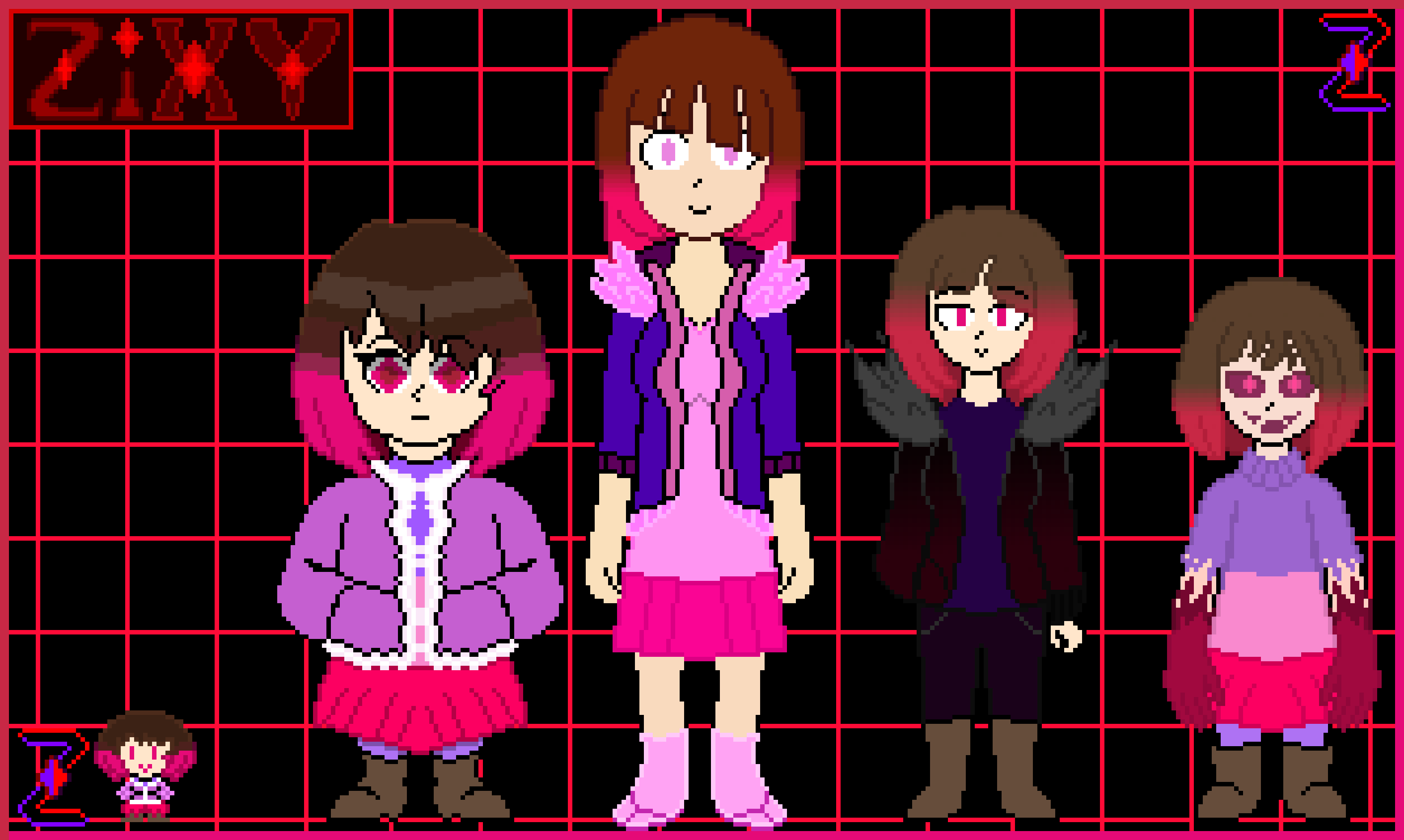 All The Betty's. - By @zixy on Itaku