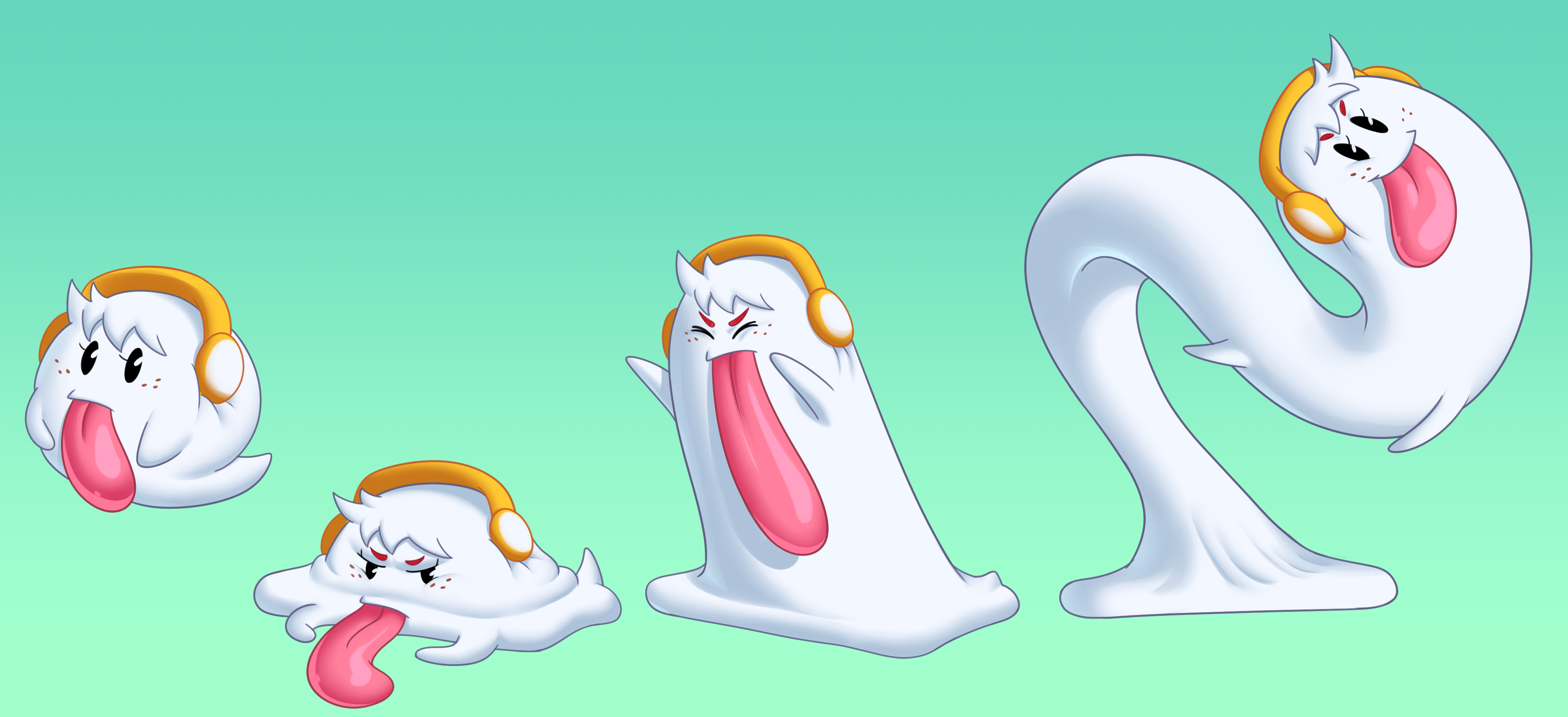 Boo Ruby - By @ikamusilence on Itaku