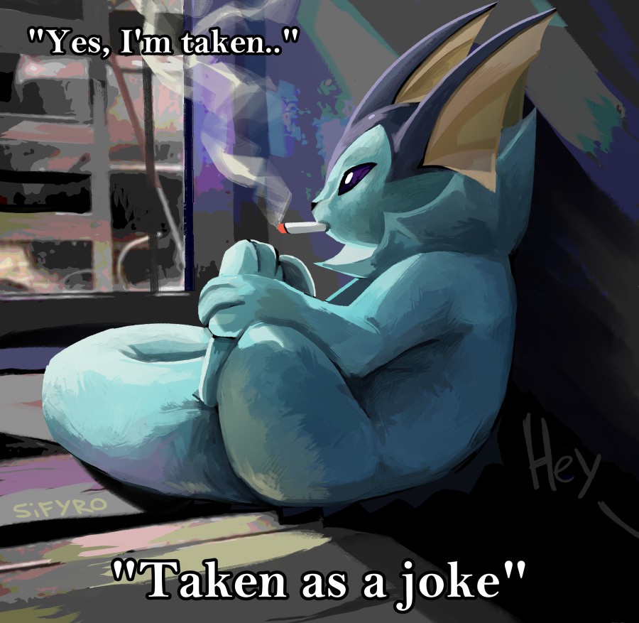 Emo fish - By @sifyro on Itaku
