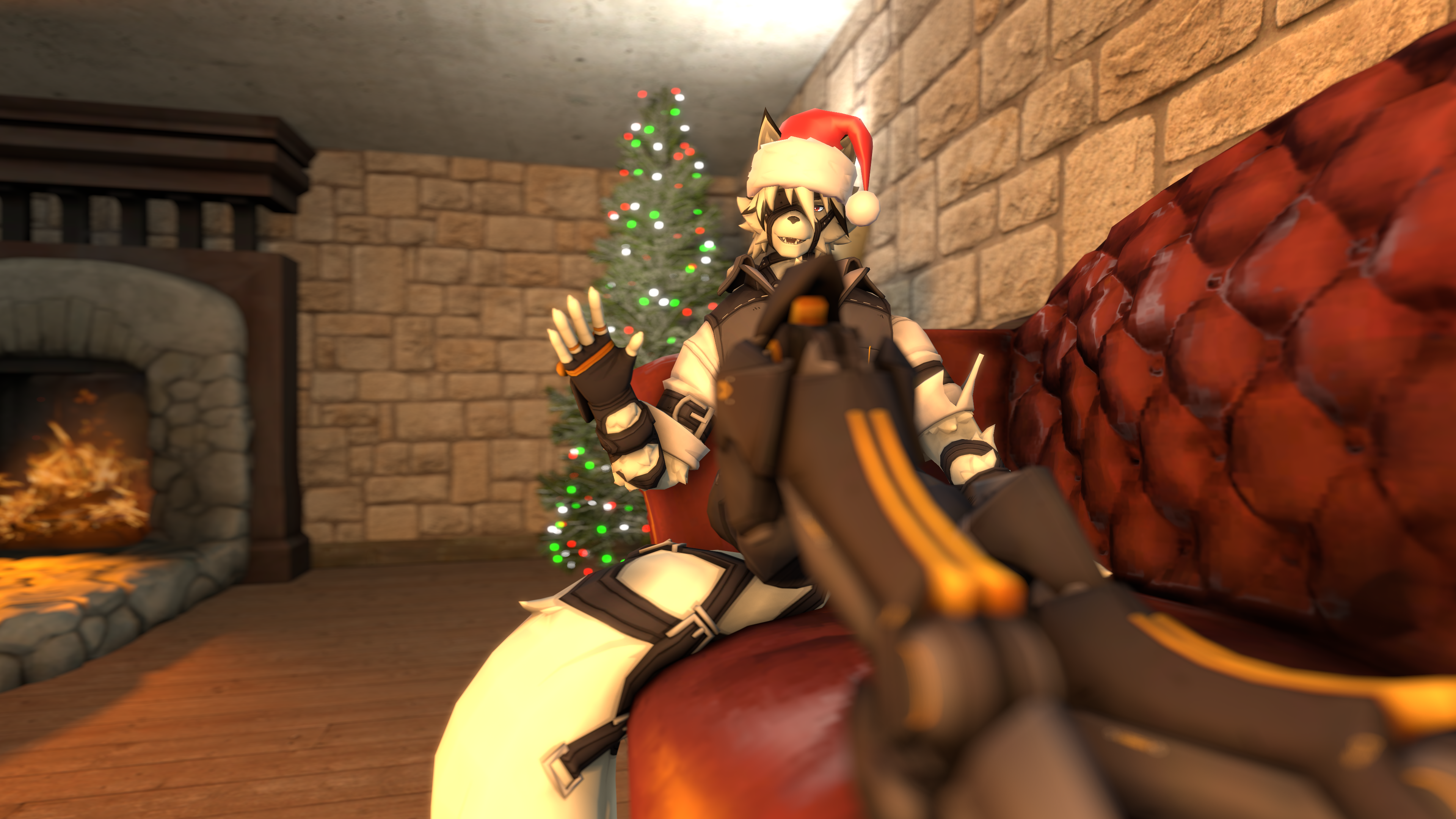 A Von Lycaon Christmas [SFM] - By @zavi on Itaku