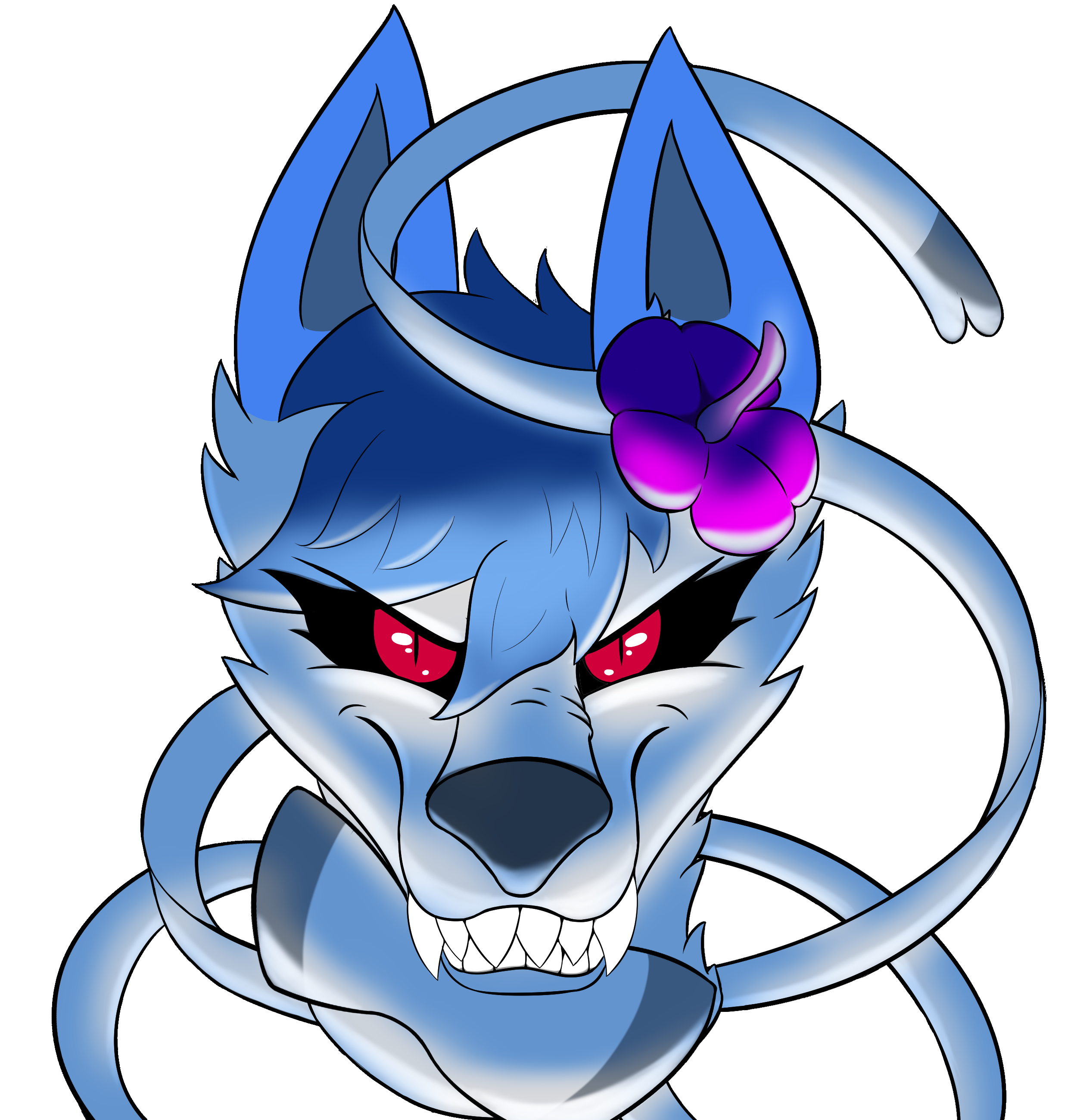 smile dog post glowup By staticanimal on Itaku