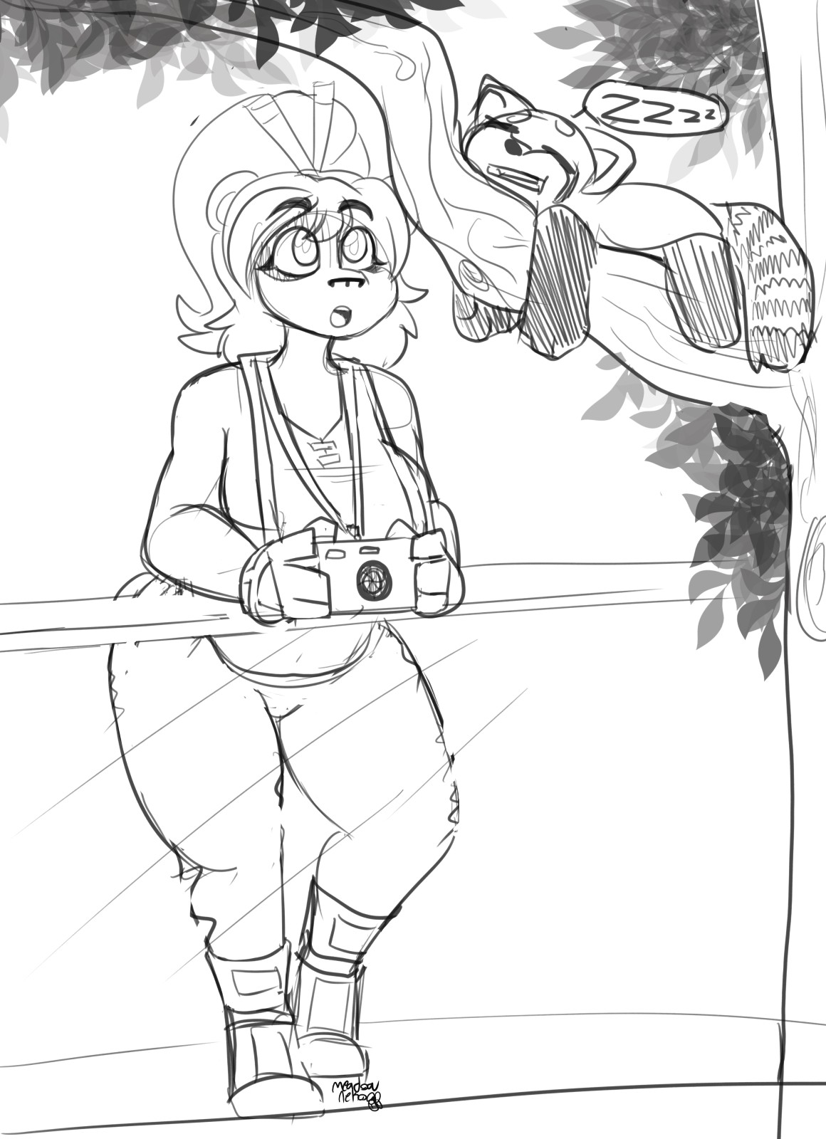 zoo time - By @meadowneko on Itaku