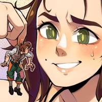 Bombshell Barista 1 MP4 - By @tail-blazer on Itaku