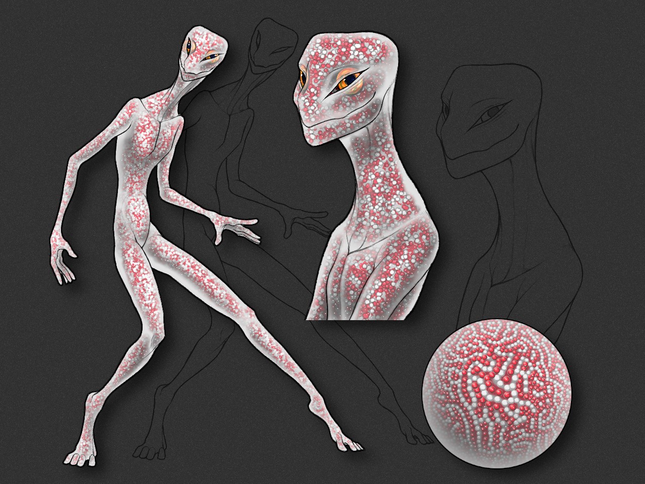 Alien - By @asralore on Itaku