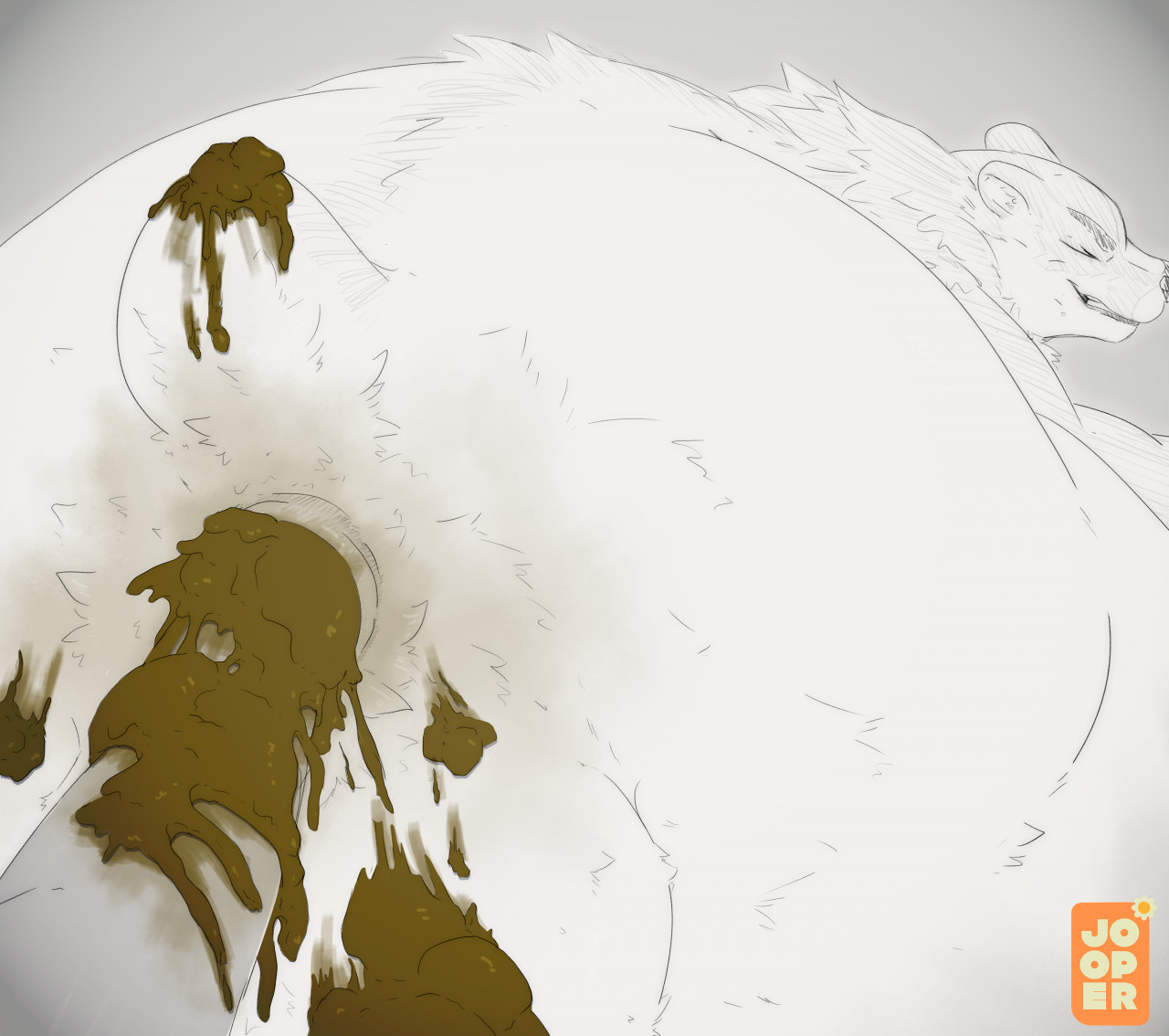 furry scat Fist In Bear Hole (CW: Scat) - By @kuruk on Itaku