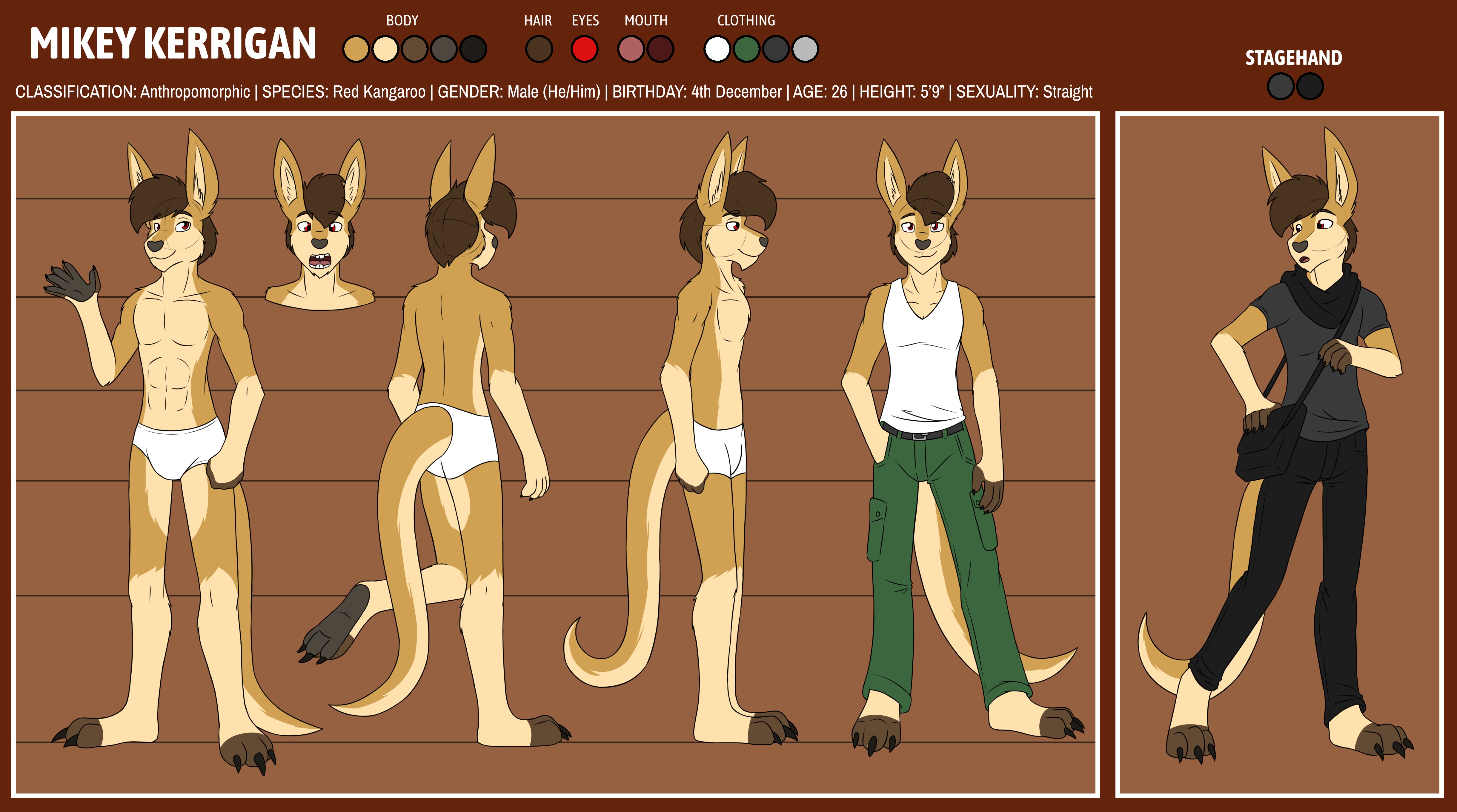 Mikey Reference Sheet - By @draco_sundertail on Itaku