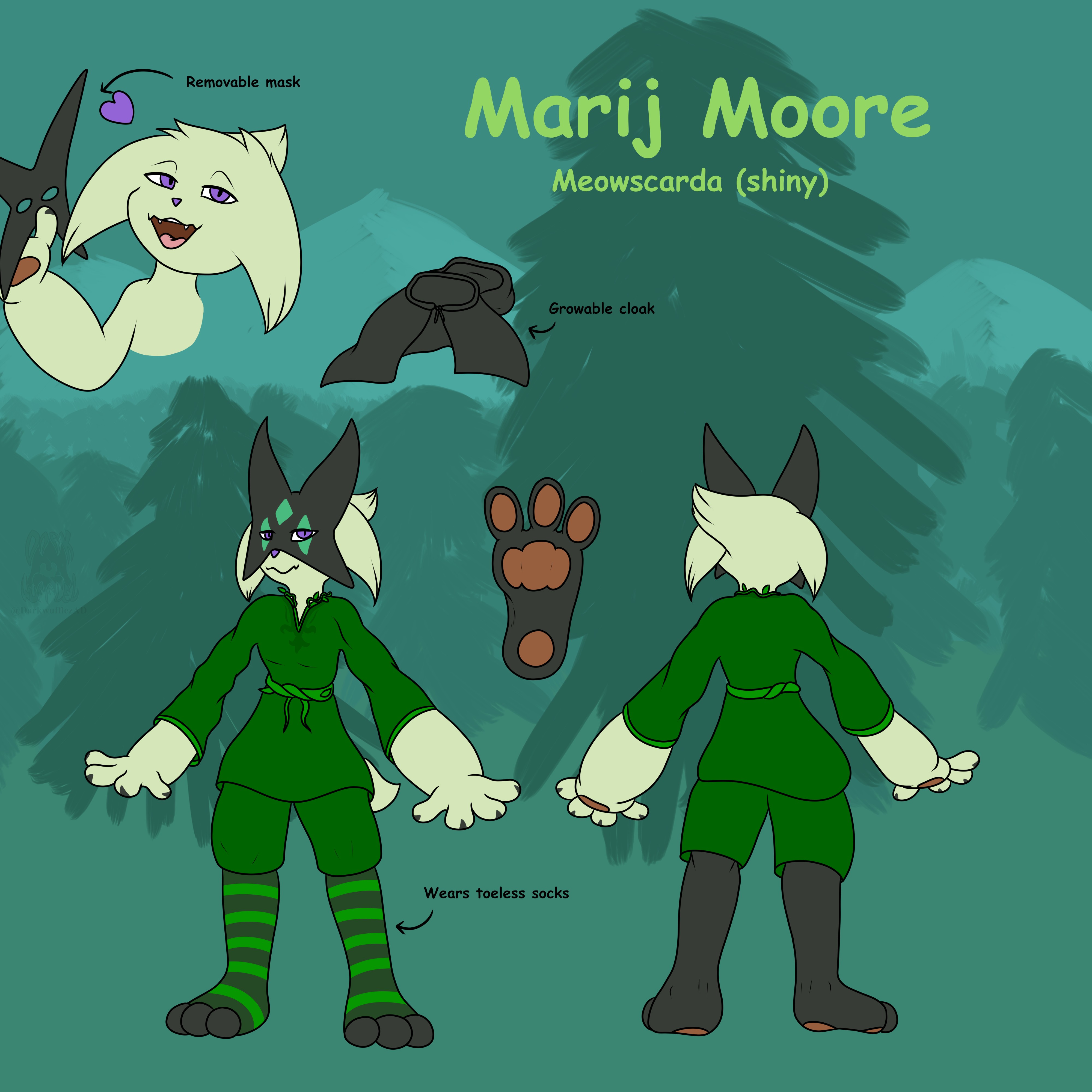 Marij Ref Sheet Plantigrade By darkwufflez On Itaku marij-ref-sheet-plantigrade-by-darkwufflez-on-itaku
