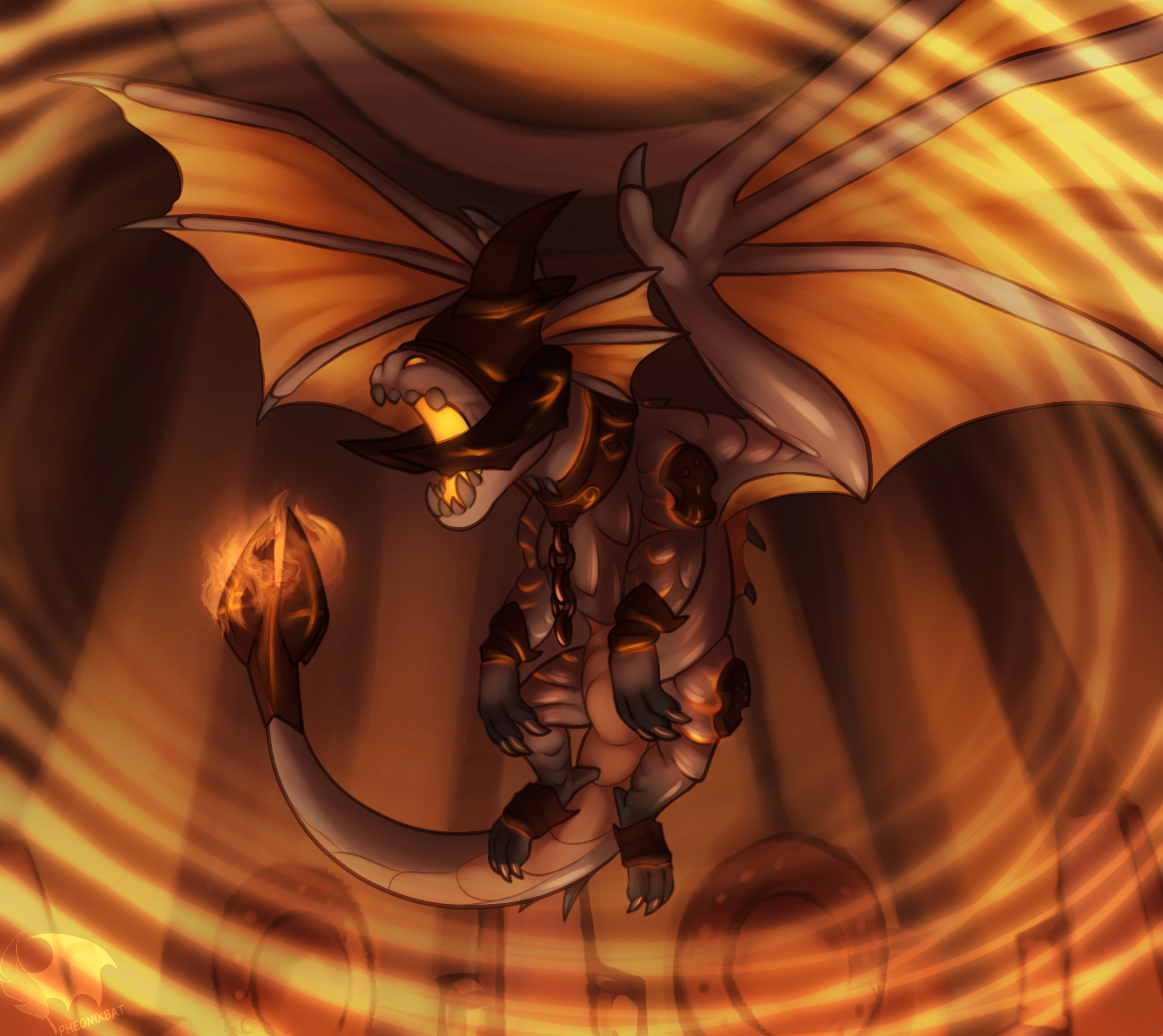 Blind Screamer - By @pheonixbat on Itaku
