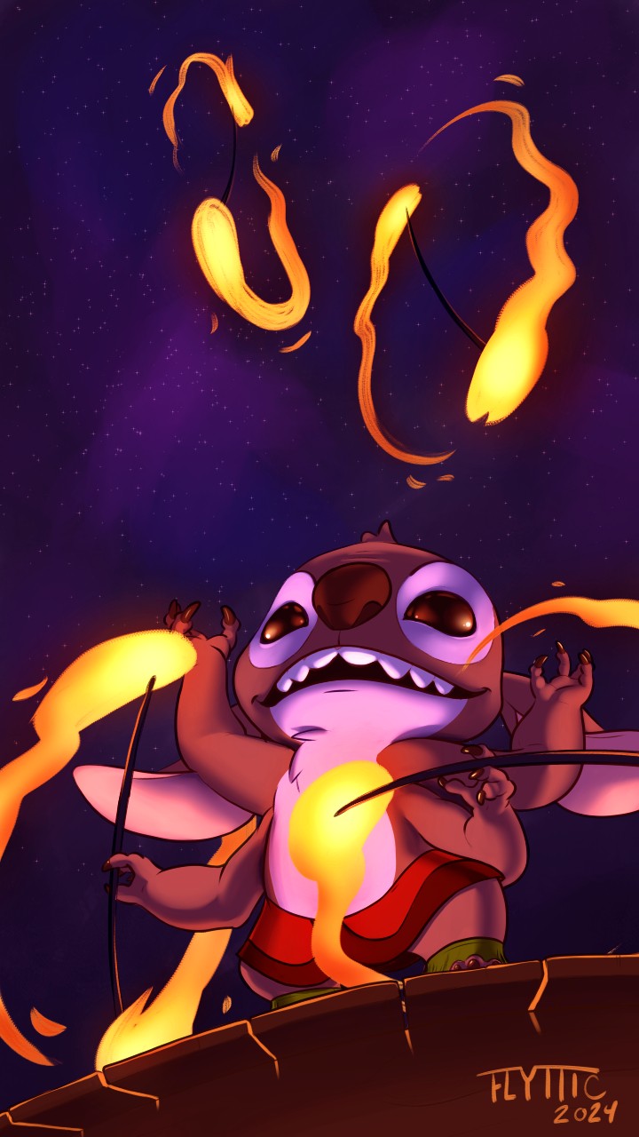 Happy Stitch Day 2024 - By @flyttic on Itaku