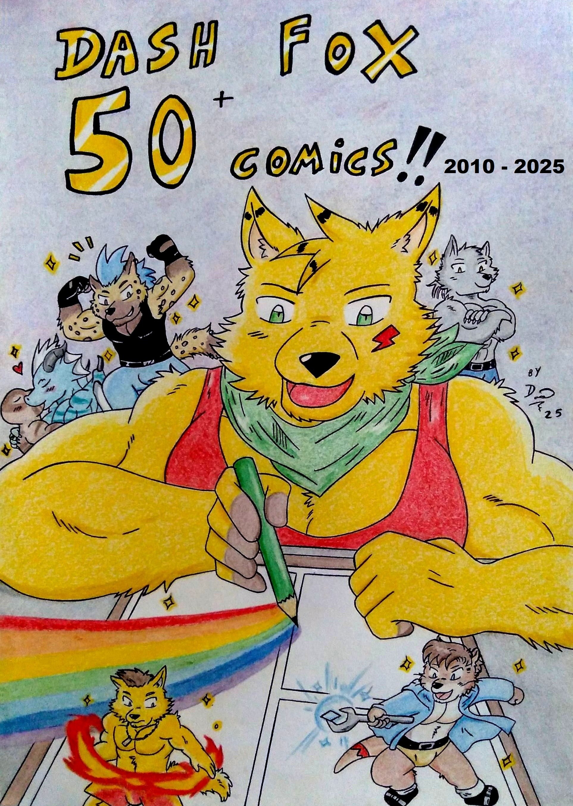 SPECIAL CELEBRATION: DASH FOX 50+ COMICS - By @dashthefox on Itaku