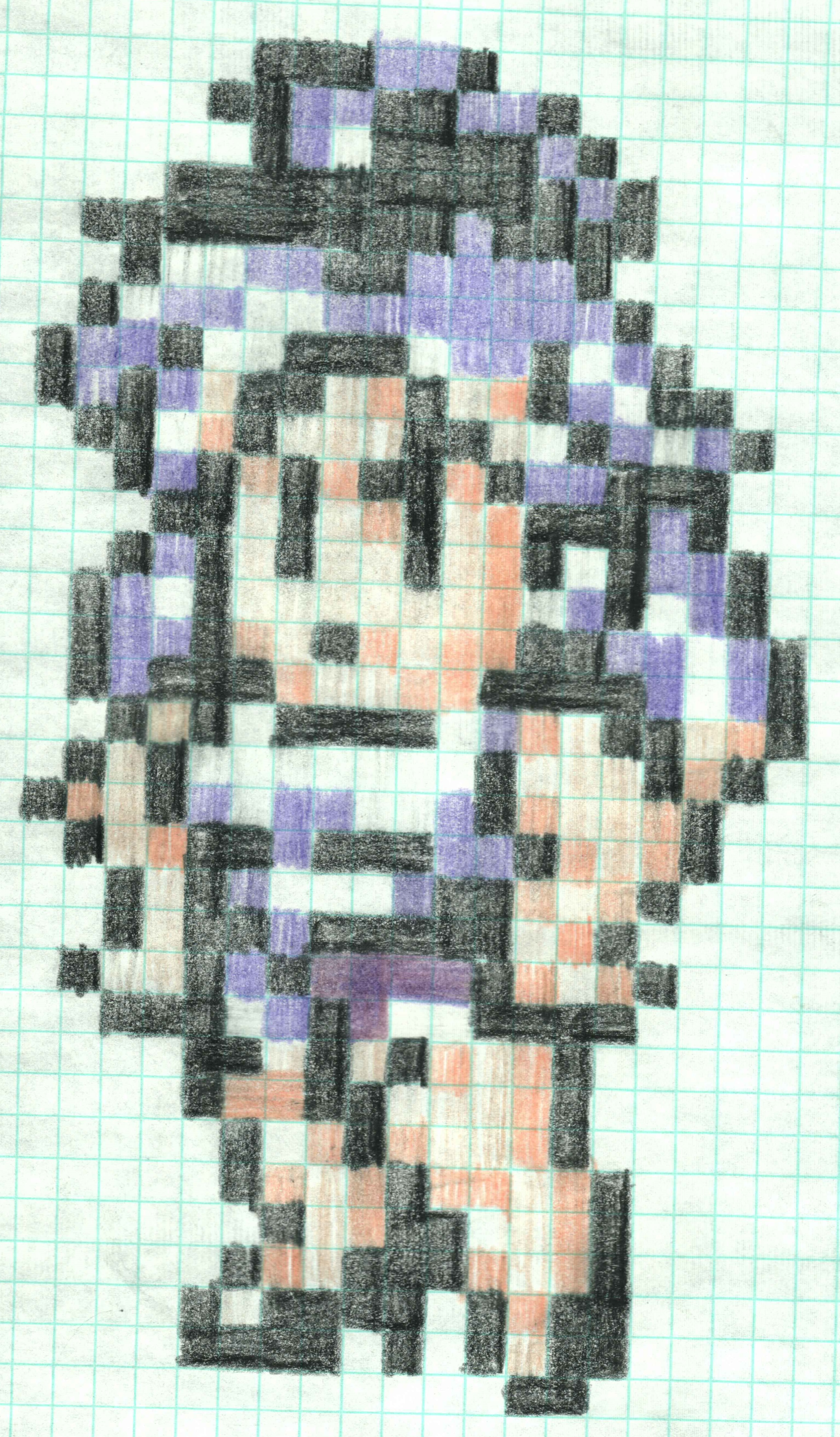 8bit Poisonous Mad Gear - By @artimus-the-foxdragon1 on Itaku