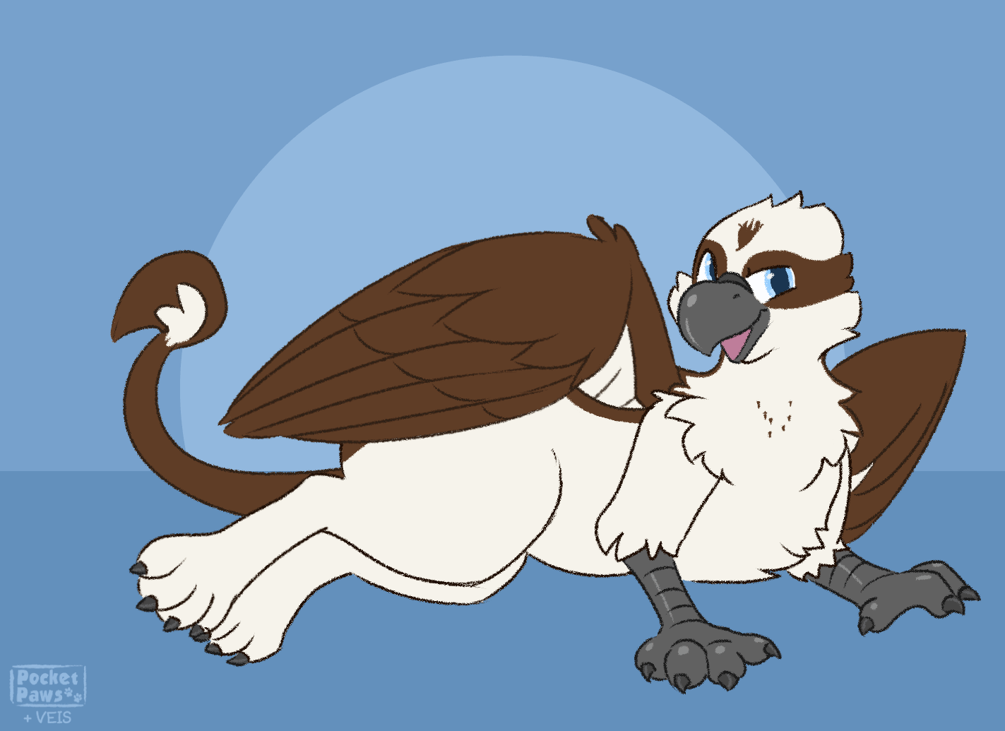 (Animated!) Stretch the Leggy - By @pocketpaws on Itaku