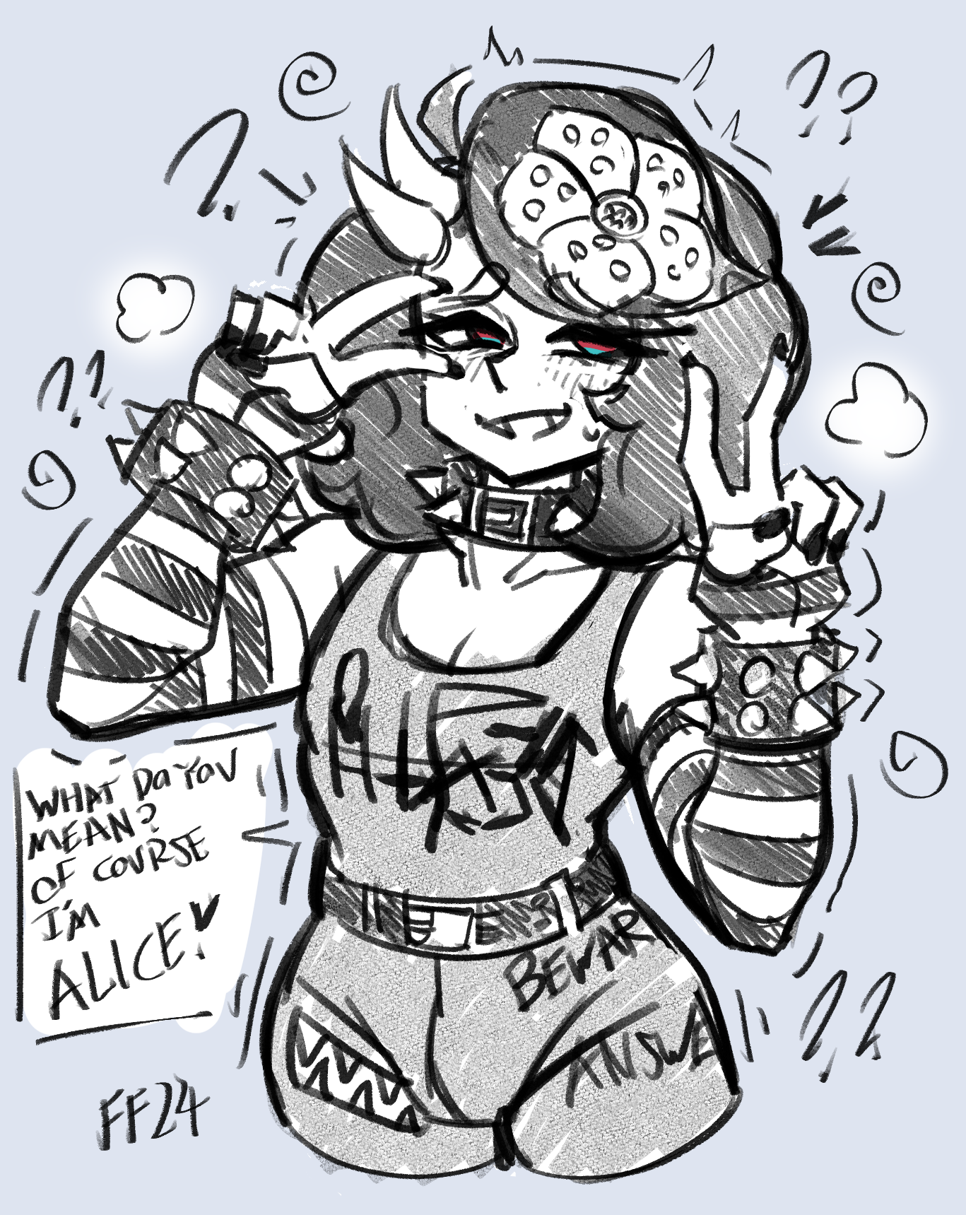 Alicemod! (Fanart) - By @fanterfane on Itaku