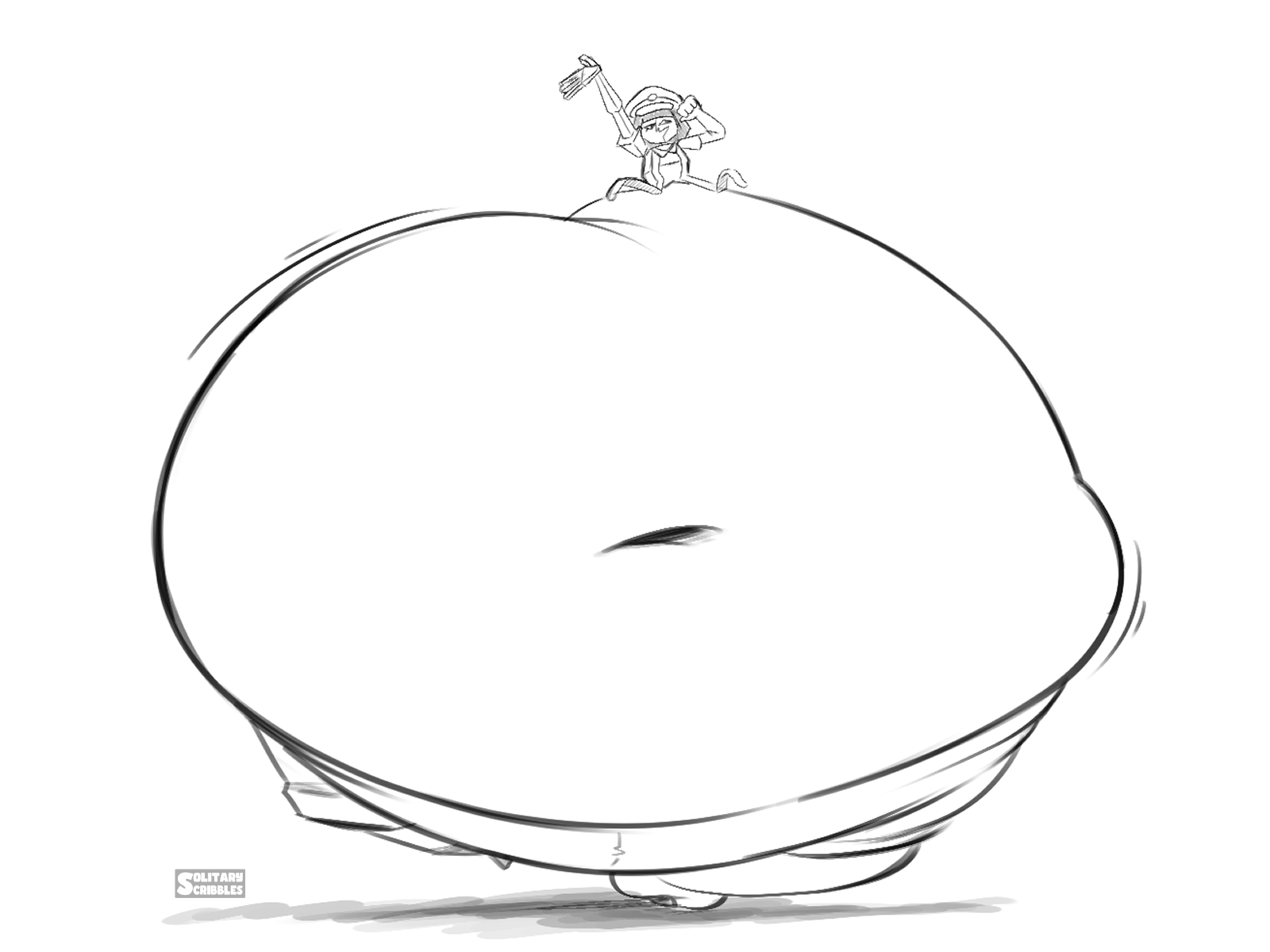 [CM] Globular ENA - By @solitaryscribbles on Itaku