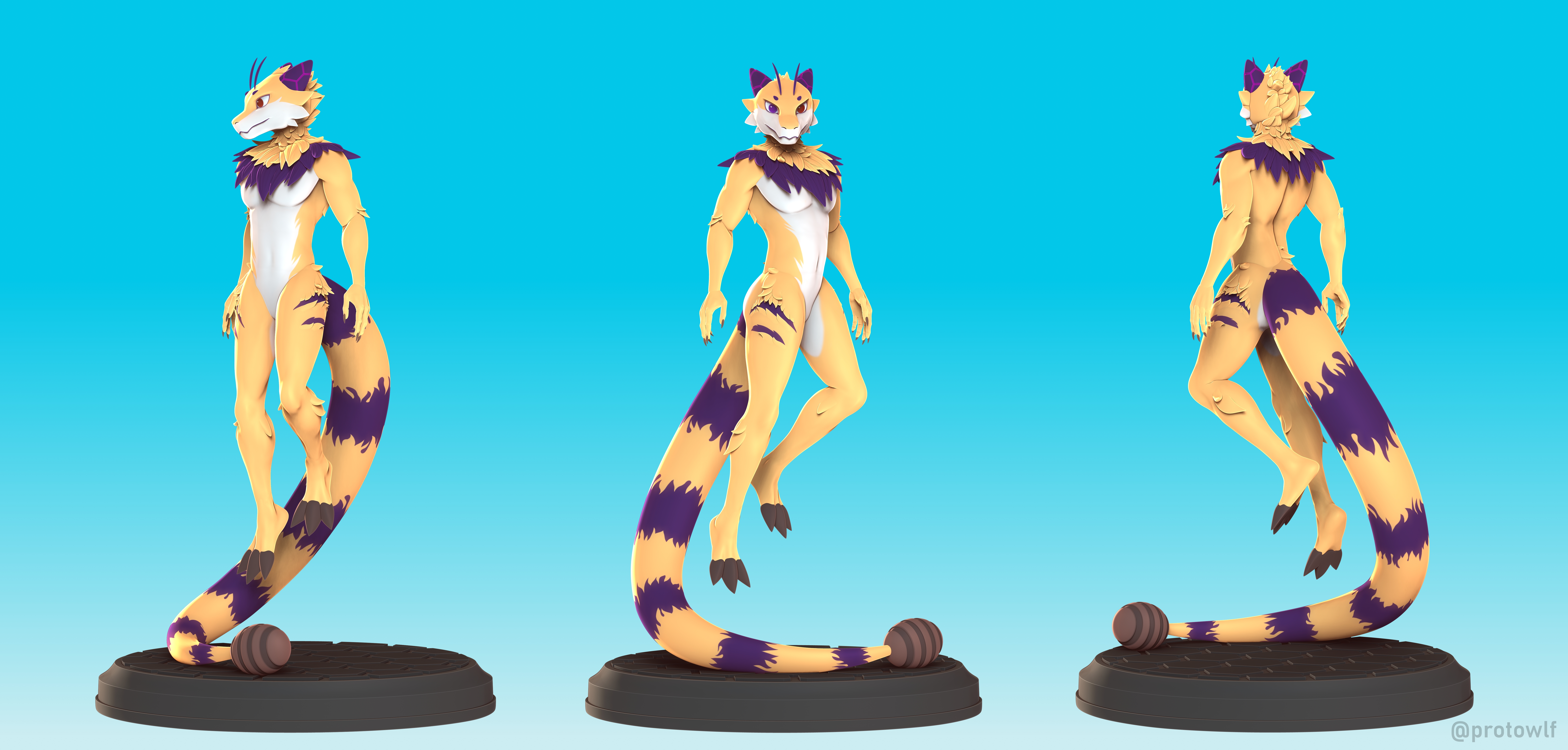 Beezly - By @protowlf on Itaku