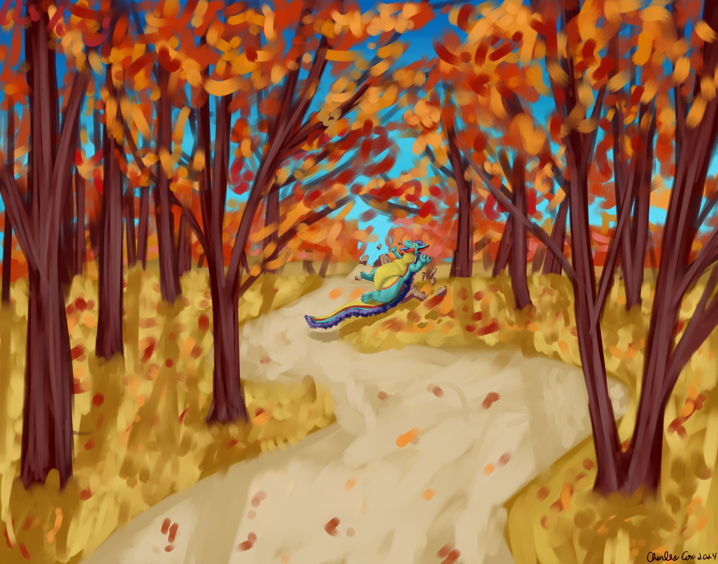 Bern Speedpaint - By @bernad on Itaku