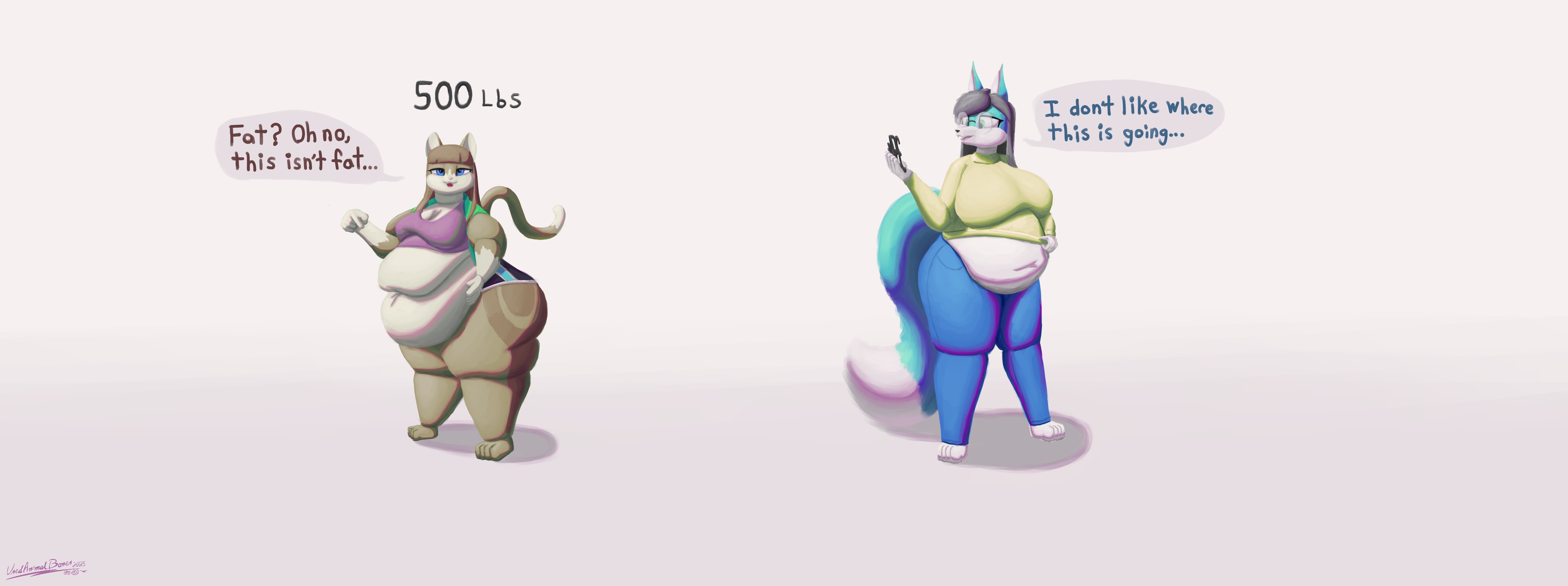 A Slight Correction [1/2] - By @usedanimalbones on Itaku