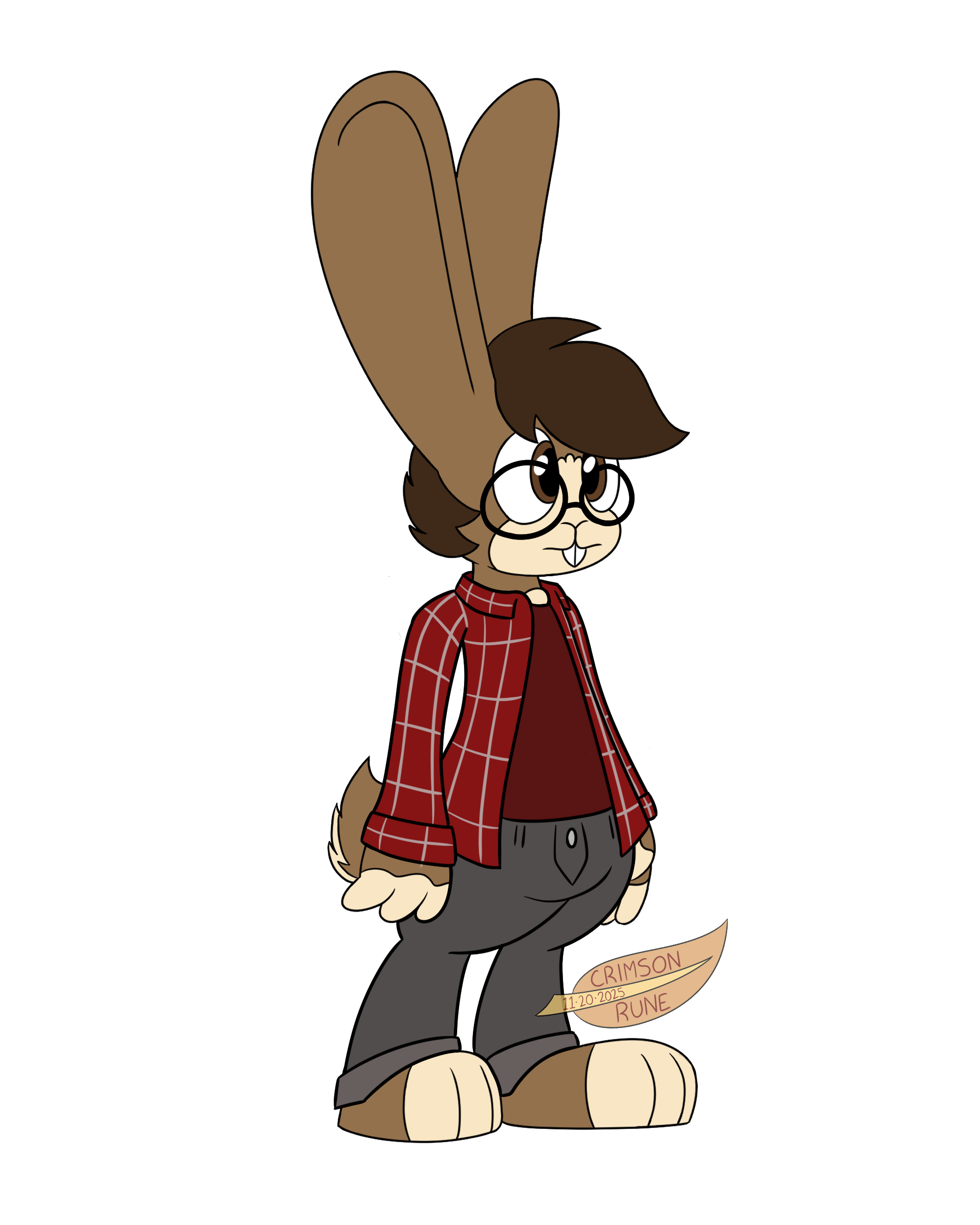 Disney Rabbit Oc Chase the Rabbit, Casual (OC) - By @crimsonrune on Itaku