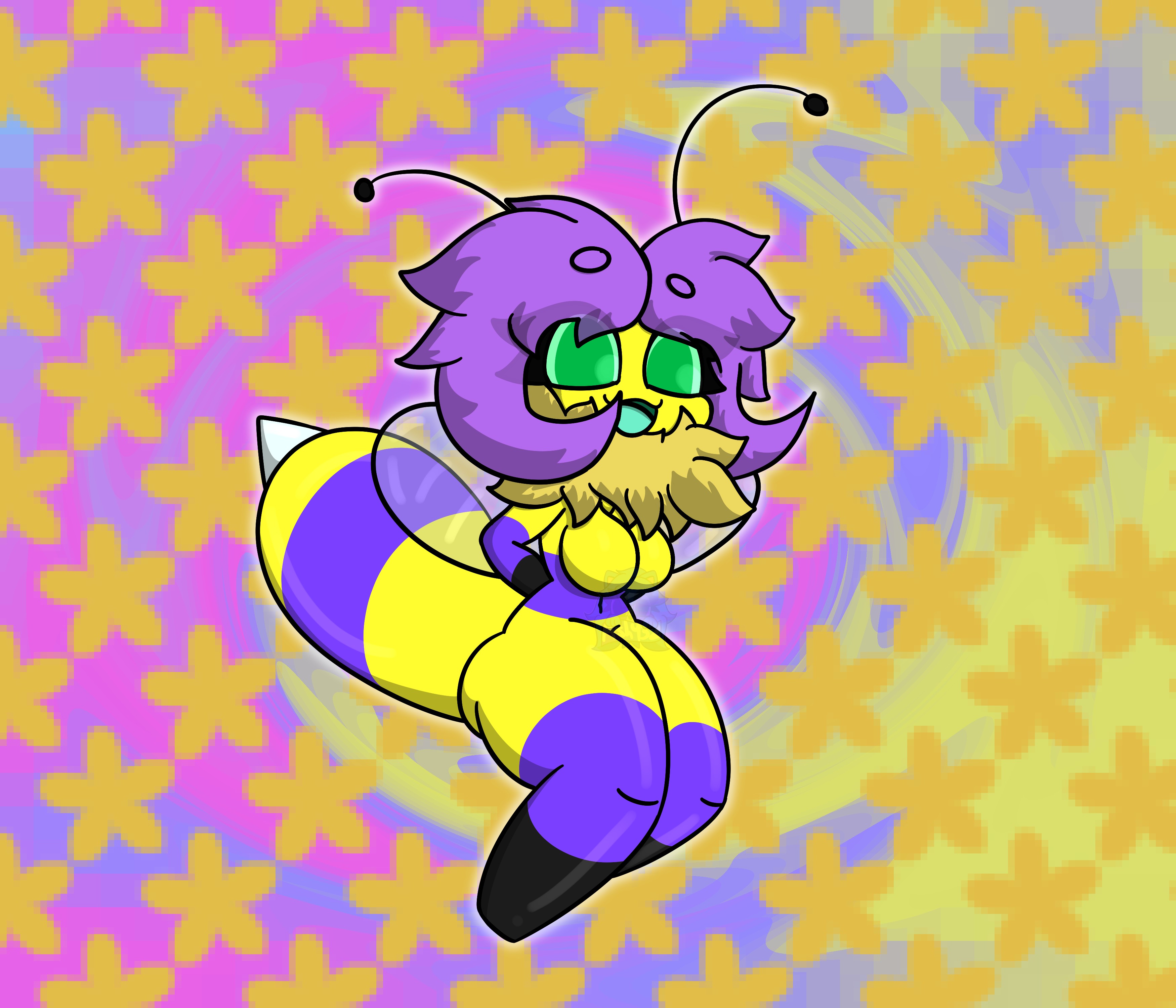 Chibi bee 2022 - By @ashley432 on Itaku